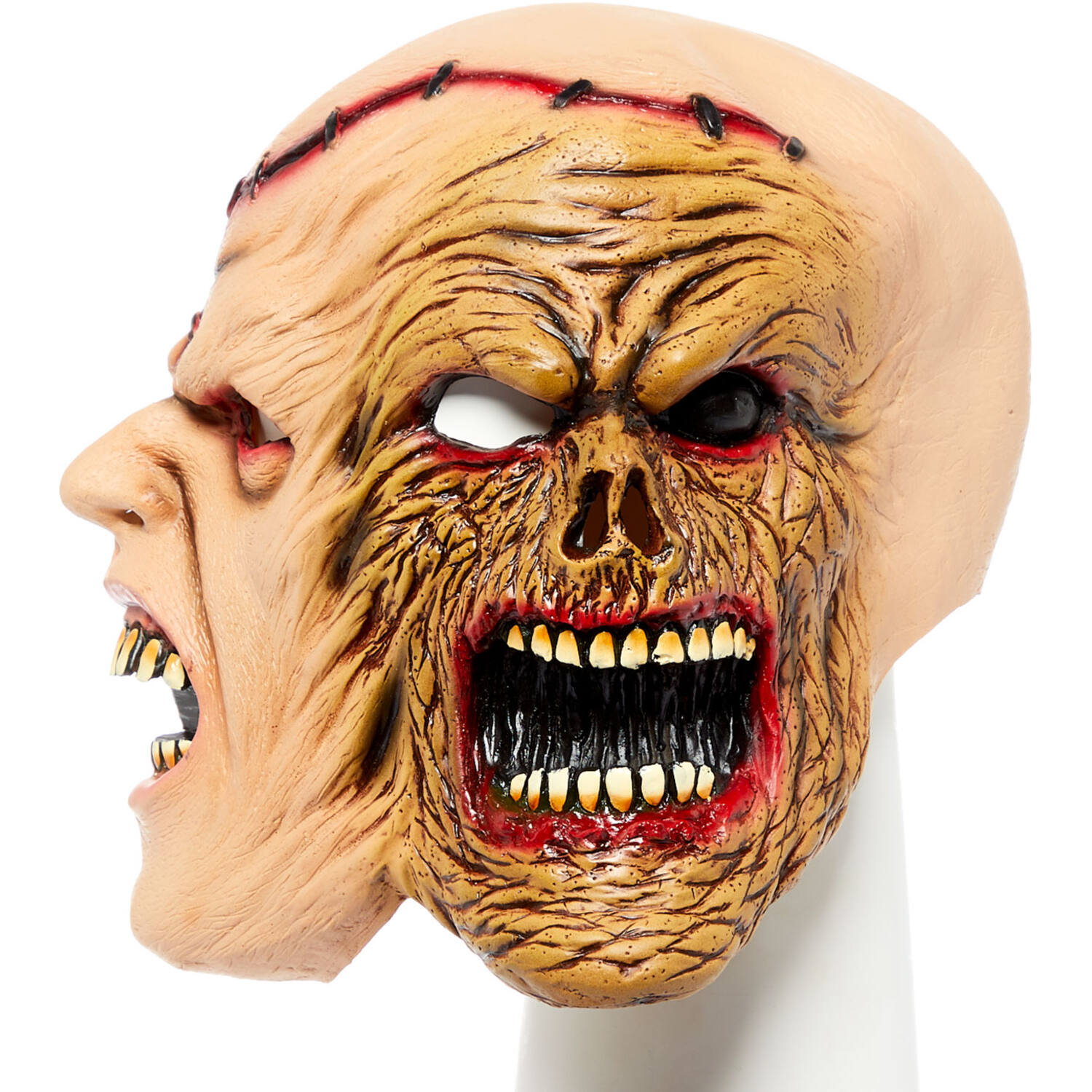 Latex Mask with 2 faces