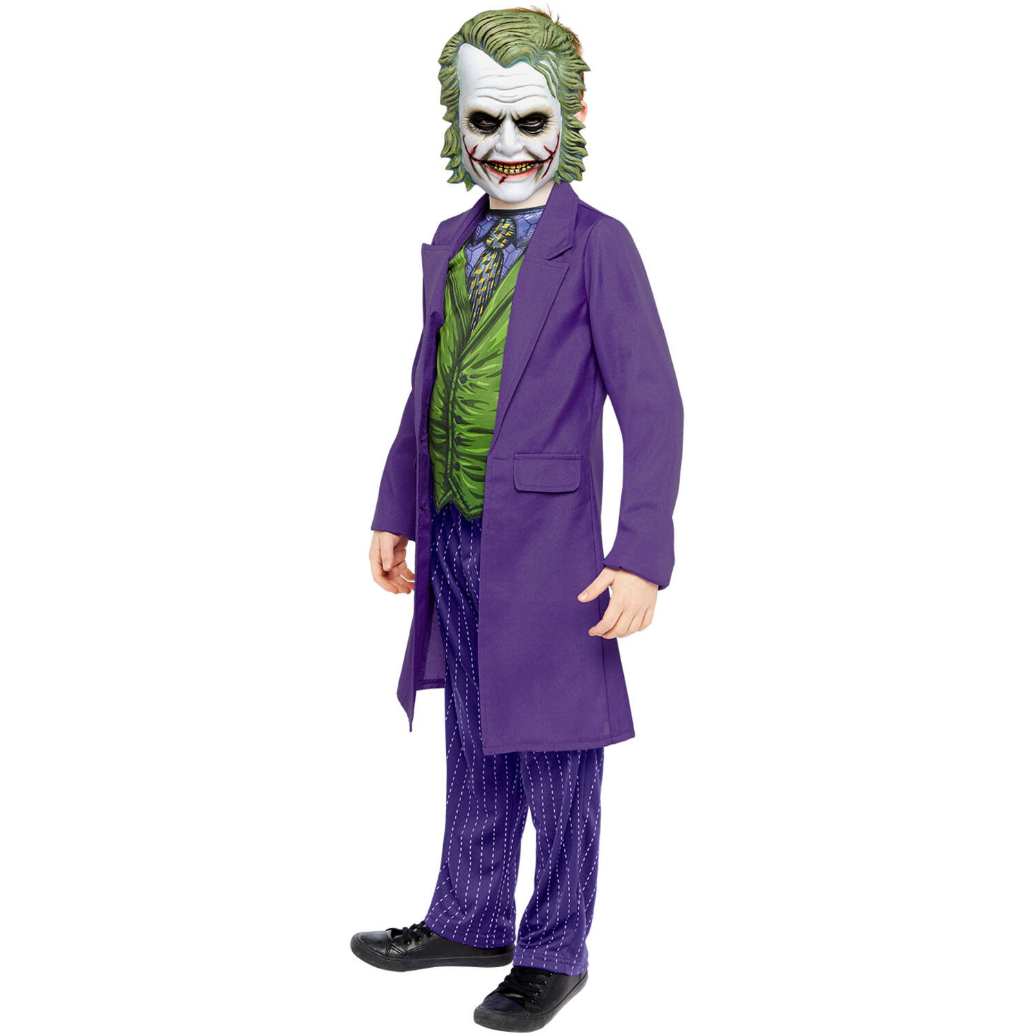 Child Costume Joker Movie 8-10 Years