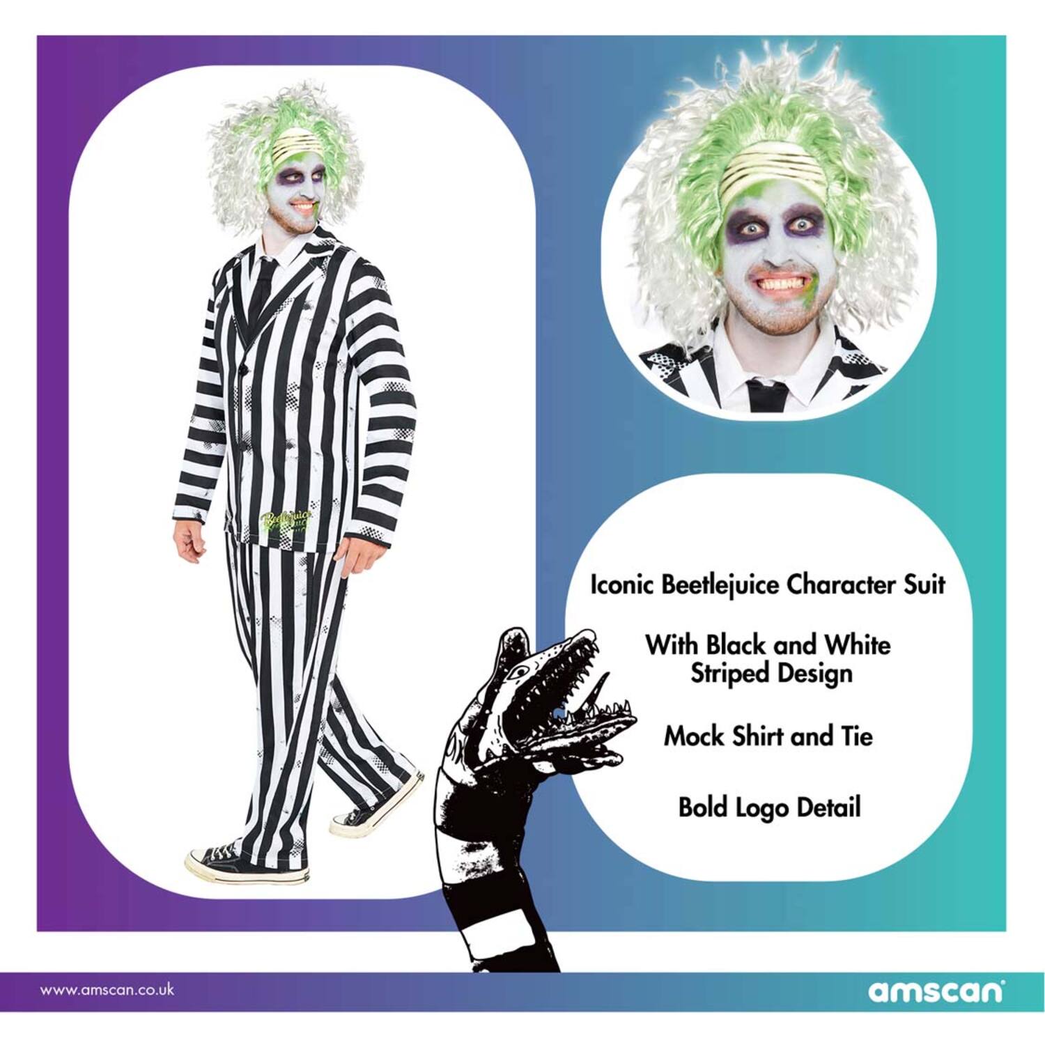 Adult Costume Beetlejuice M