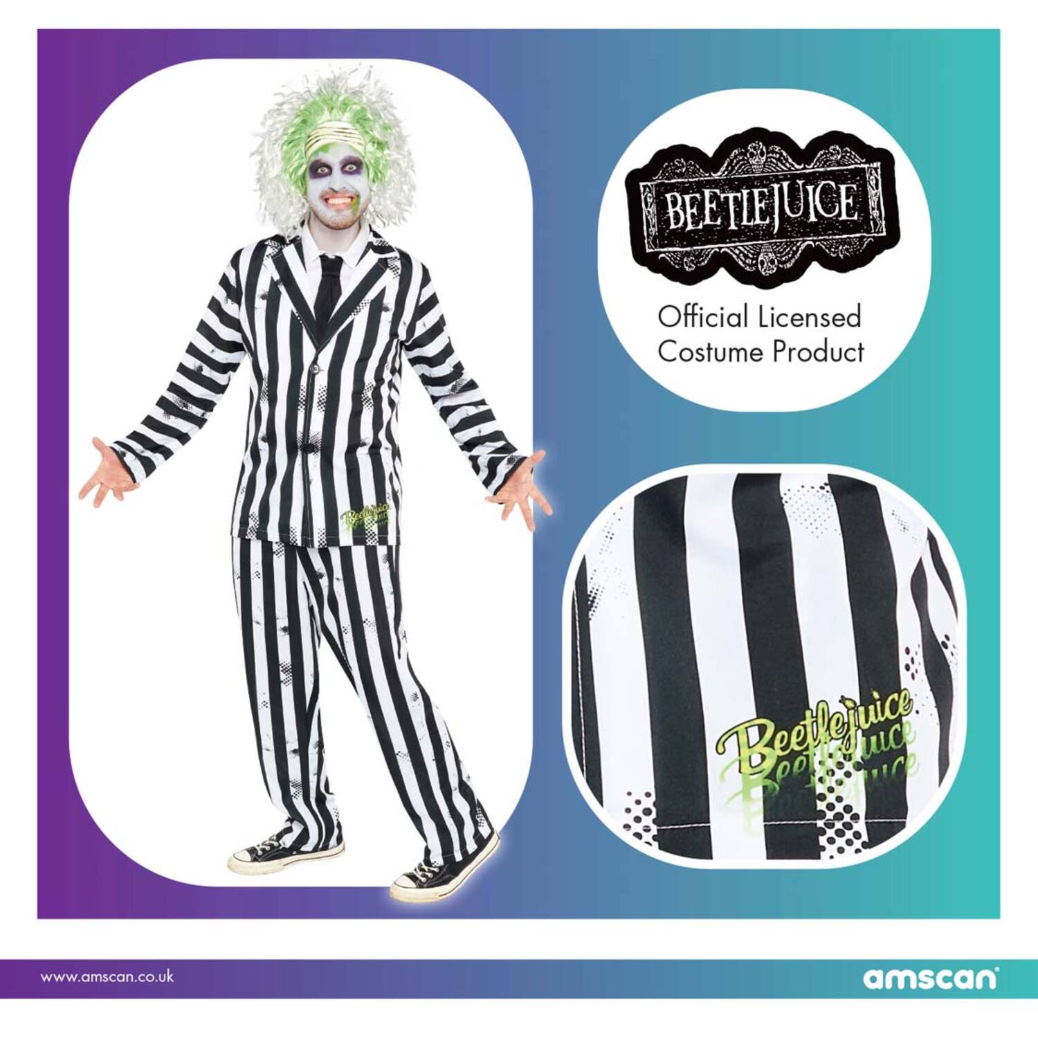 Adult Costume Beetlejuice Larg