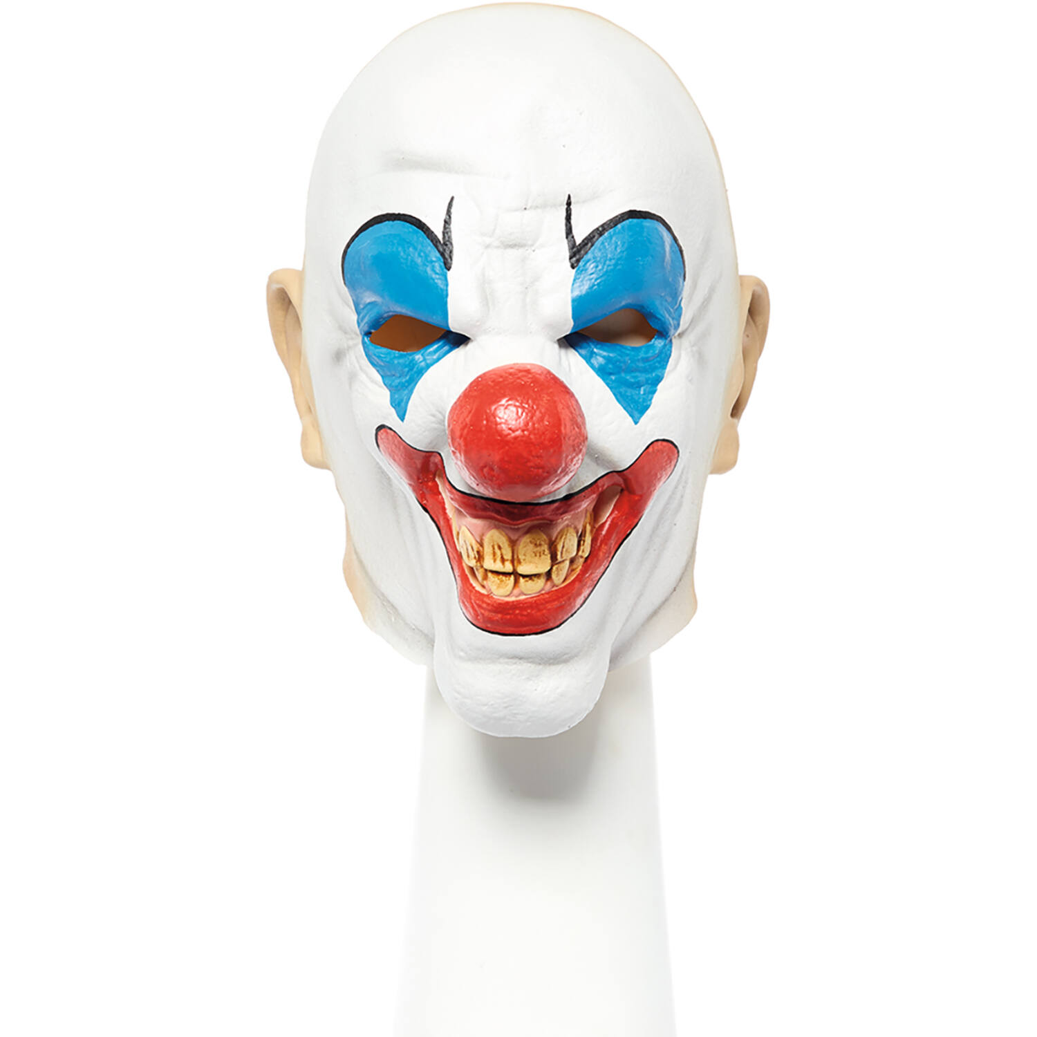Latex Bald Clown Mask