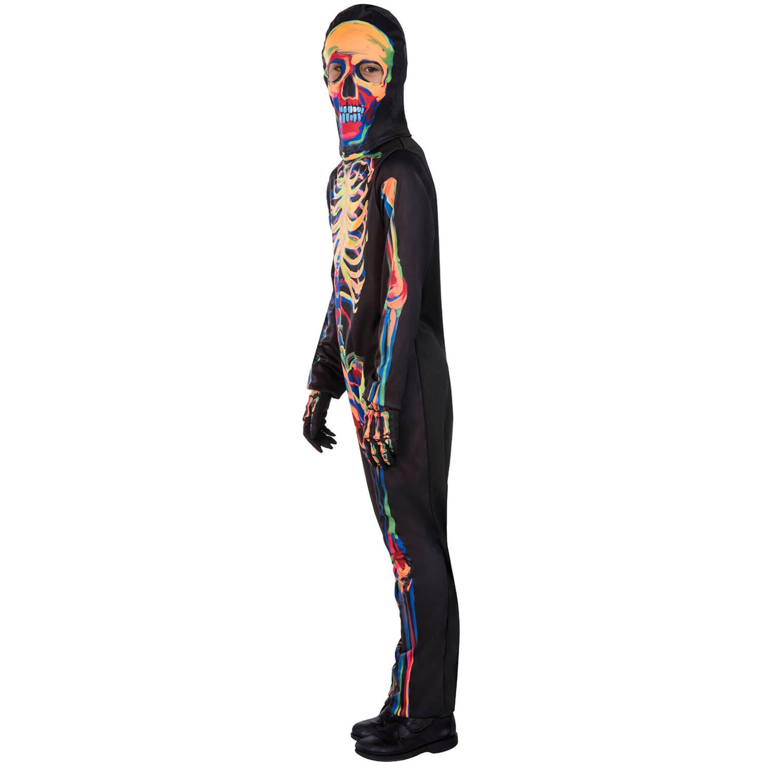 Child Costume GID Skeleton Age 4-6 Years