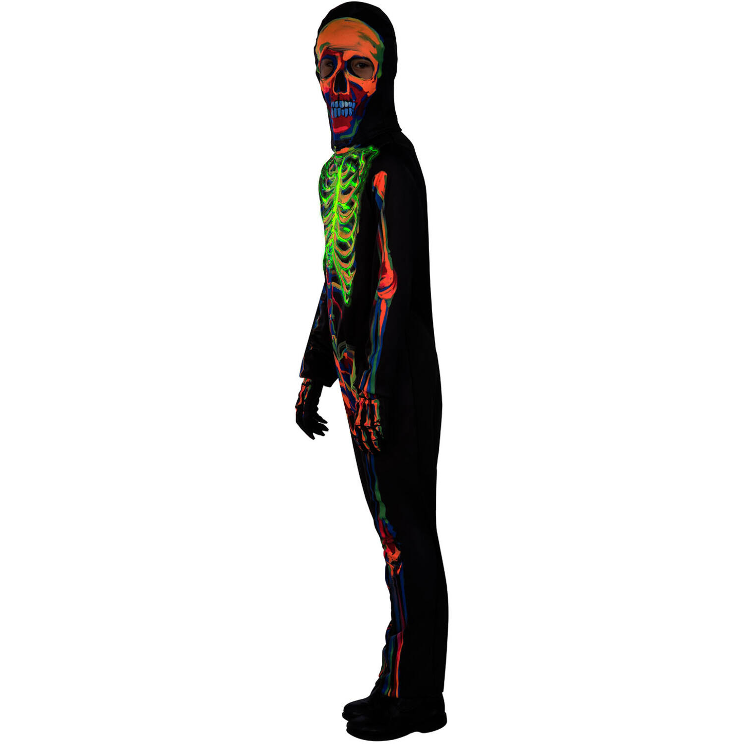 Child Costume GID Skeleton Age 10-12 Years
