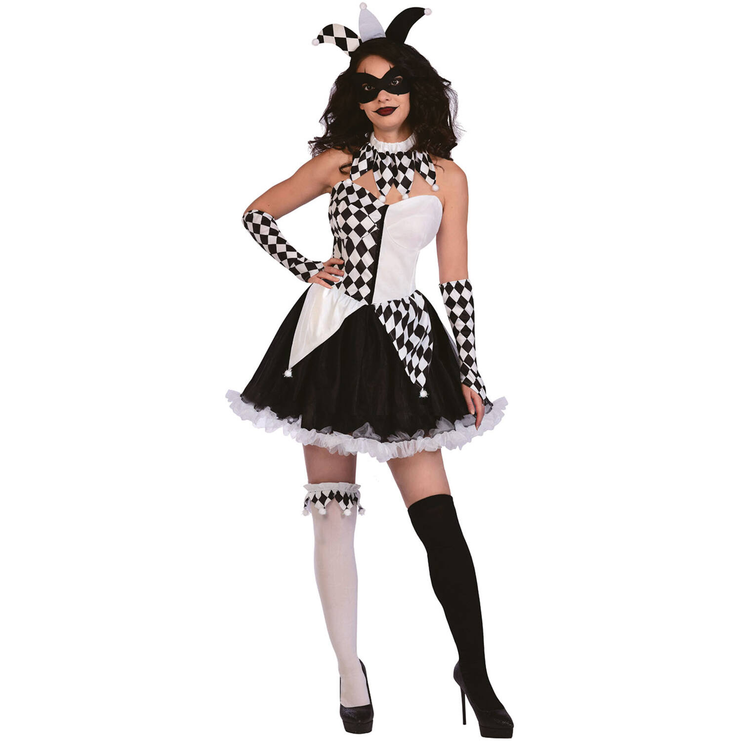 Adult Costume Jester Lady Size XL