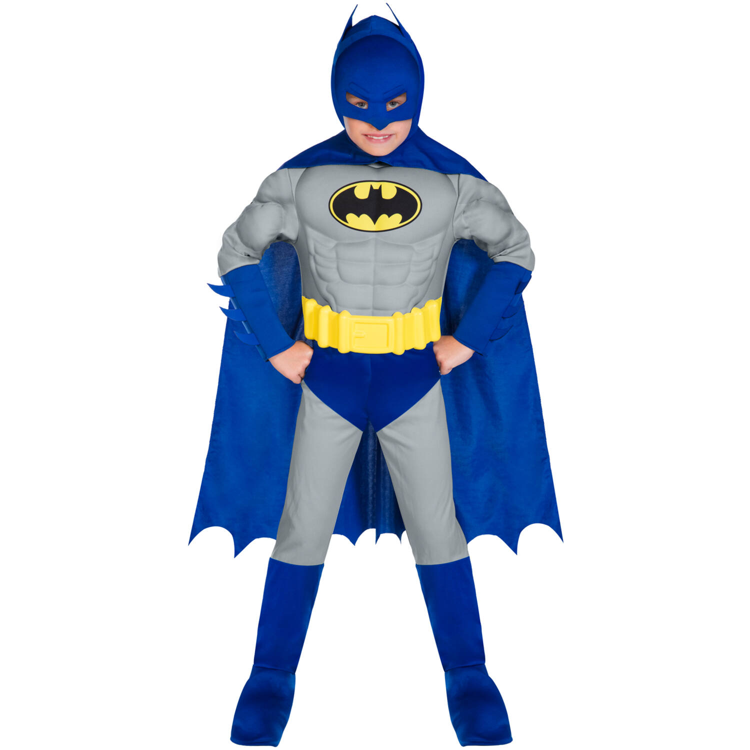 Child Costume Batman Muscle   4-6 Years