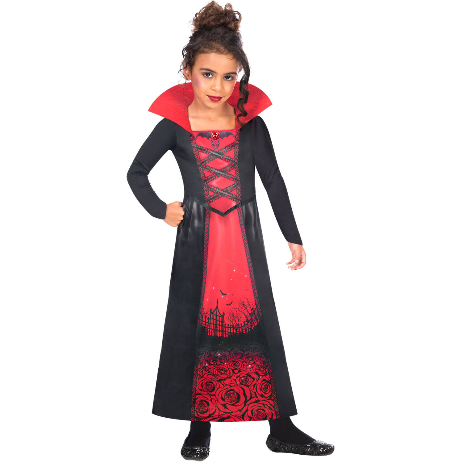 Child Costume  Rose Vampiress Age 8-10 Years