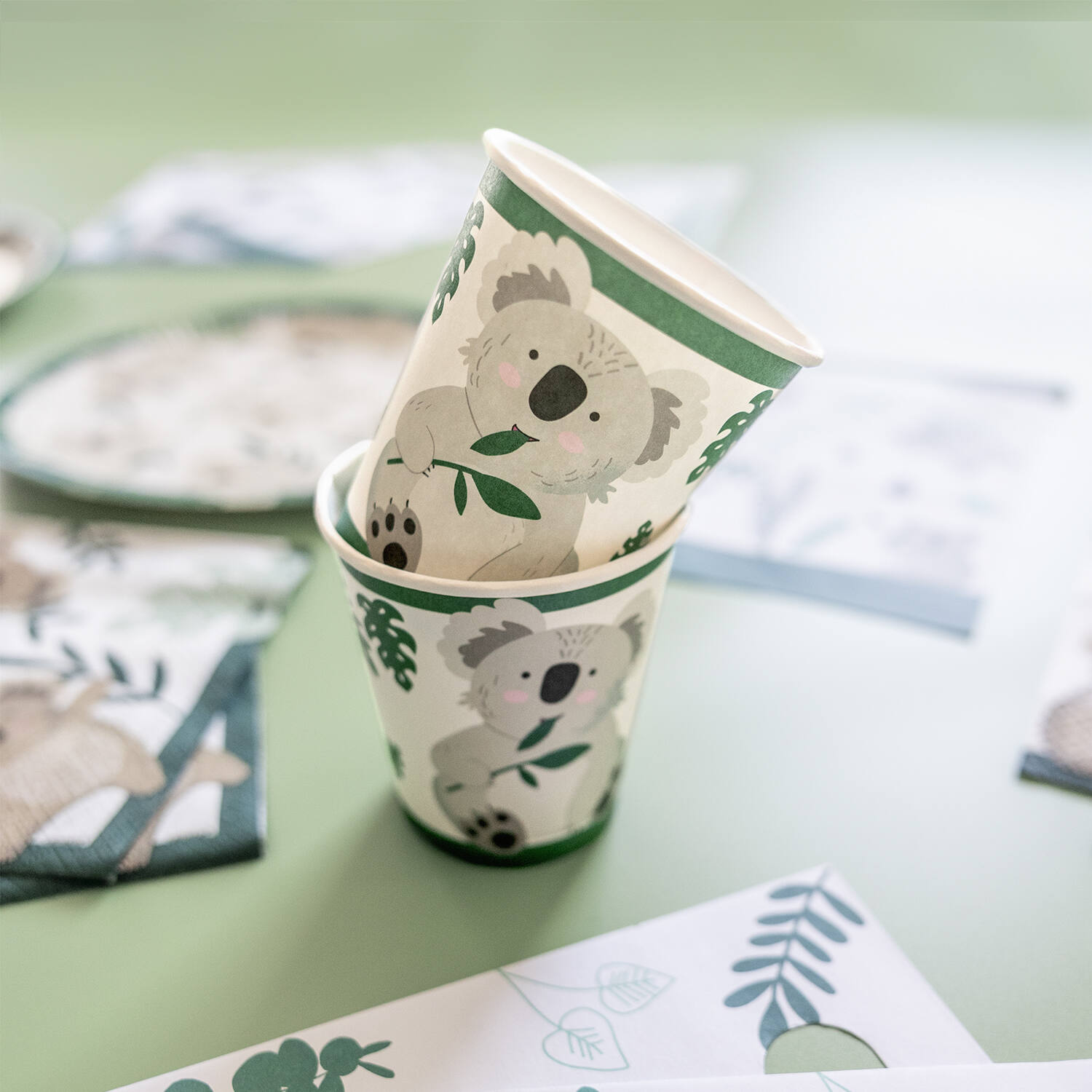 8 Cups Koala Paper 250 ml