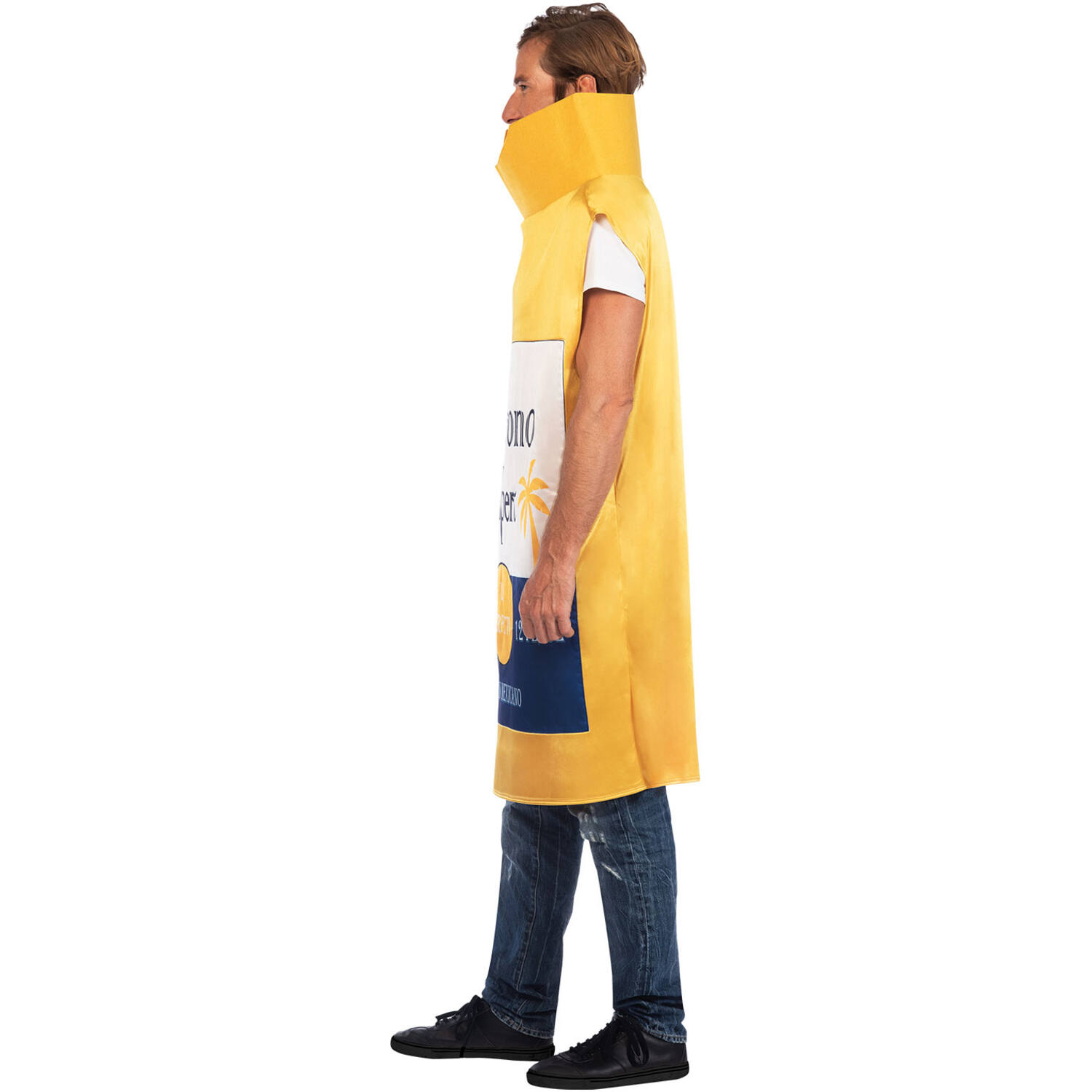Adult Costume Yellow Bottle Size One Size