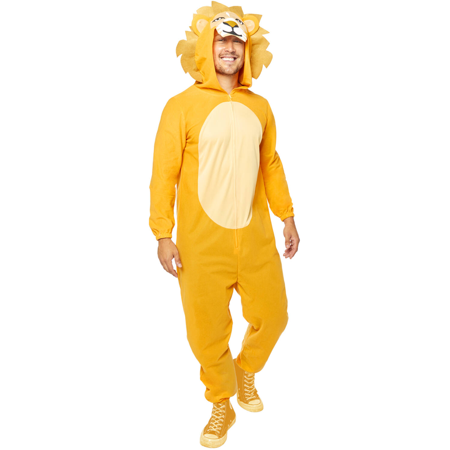 Adult Costume Lion Onesie Size Standard