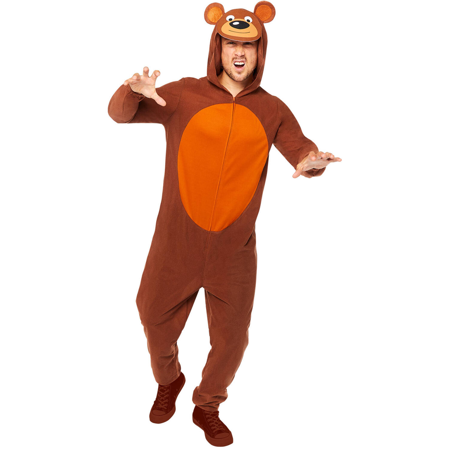 Adult Costume Bear Onesie Size Standard