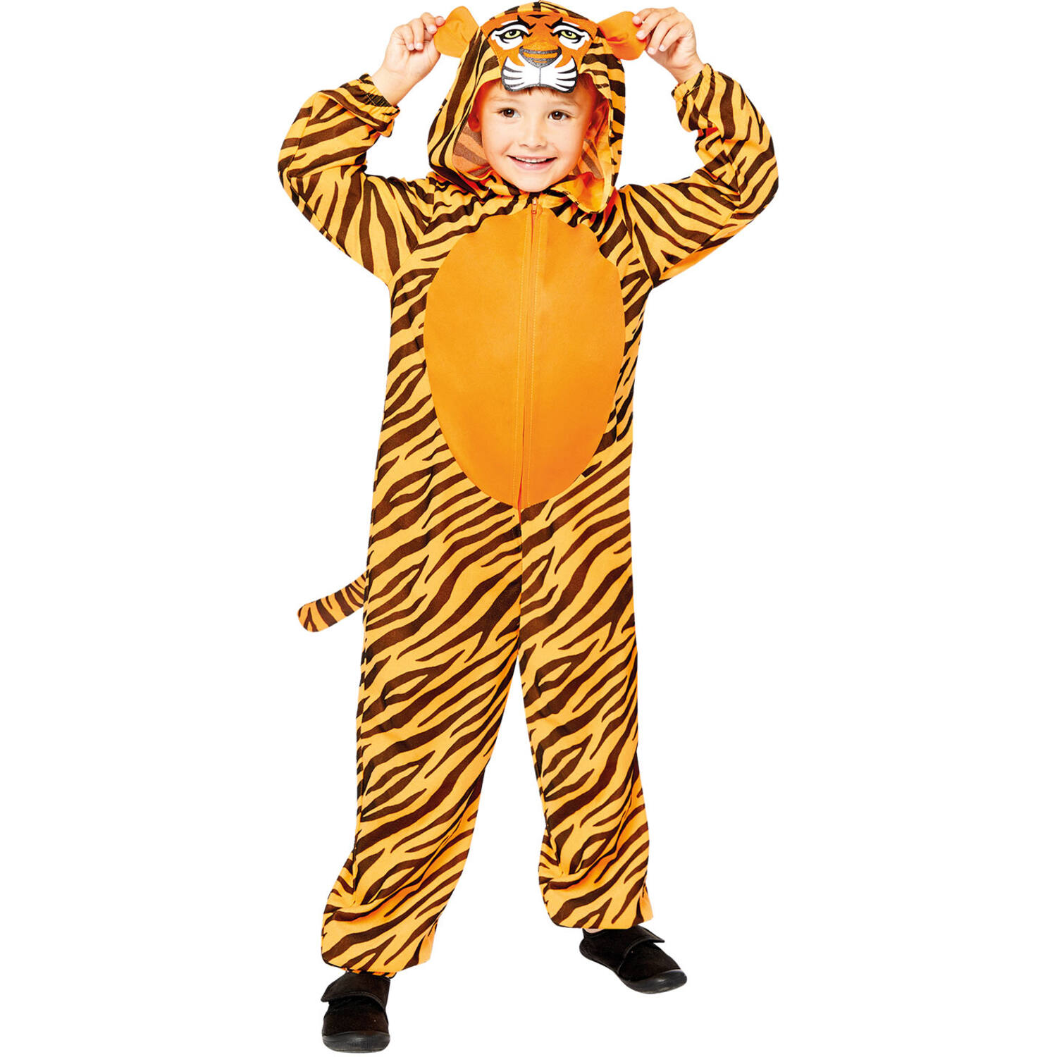 Child Costume Tiger Onesie Age 8-10 Years