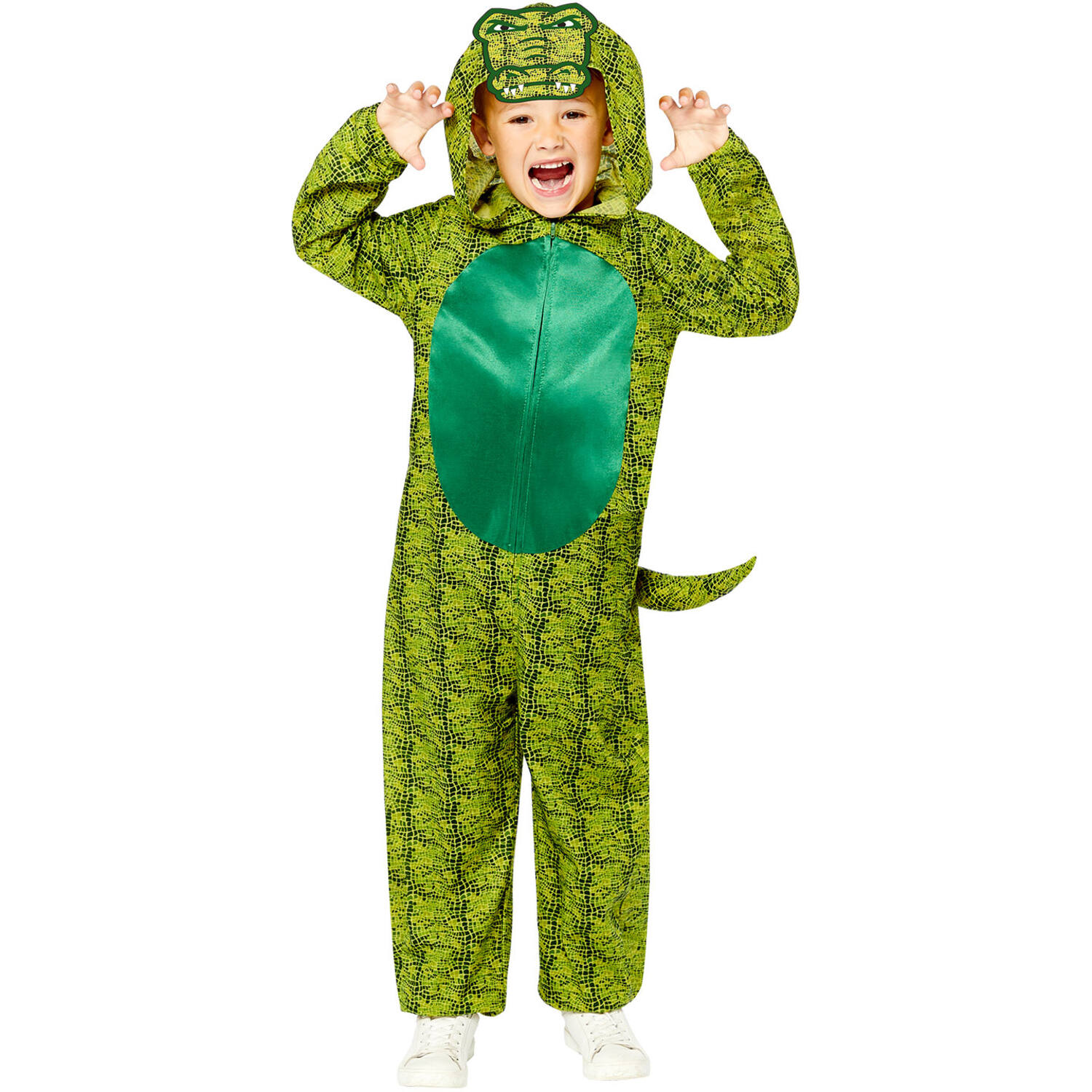 Child Costume Crocodile Onesie Age 8-10 Years