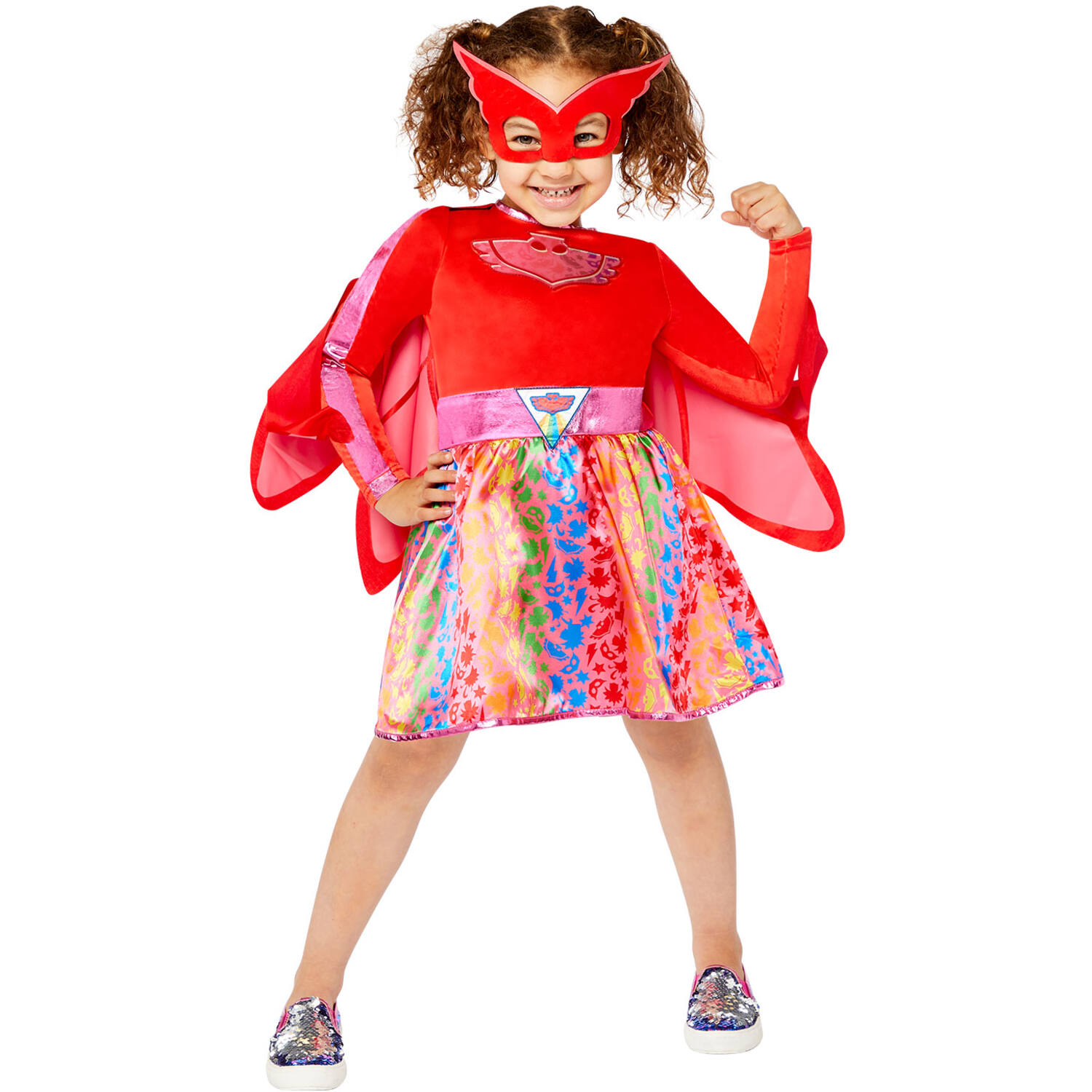 Child Costume Owlette Deluxe Dress Age 4-6 Years