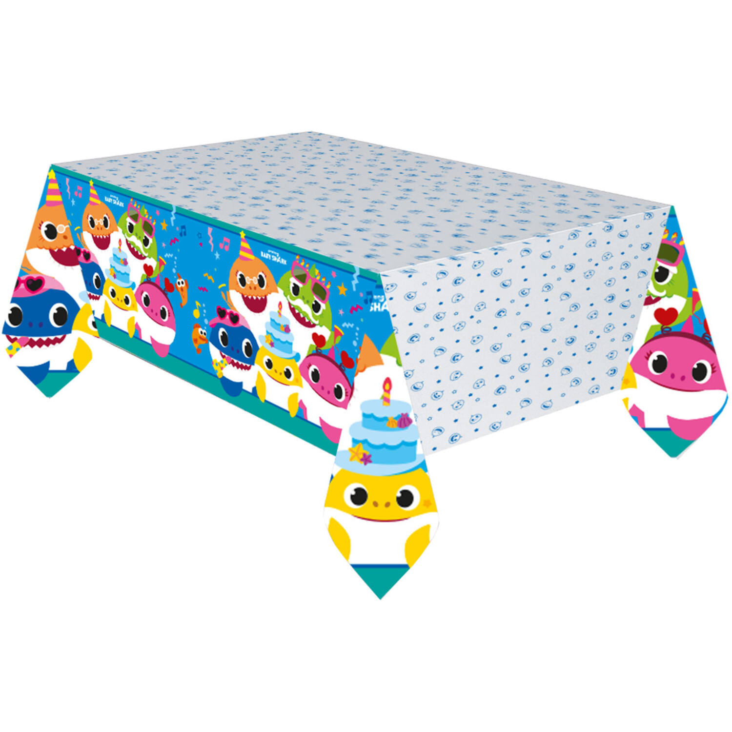 Tablecover Baby Shark Paper 120 x 180 cm