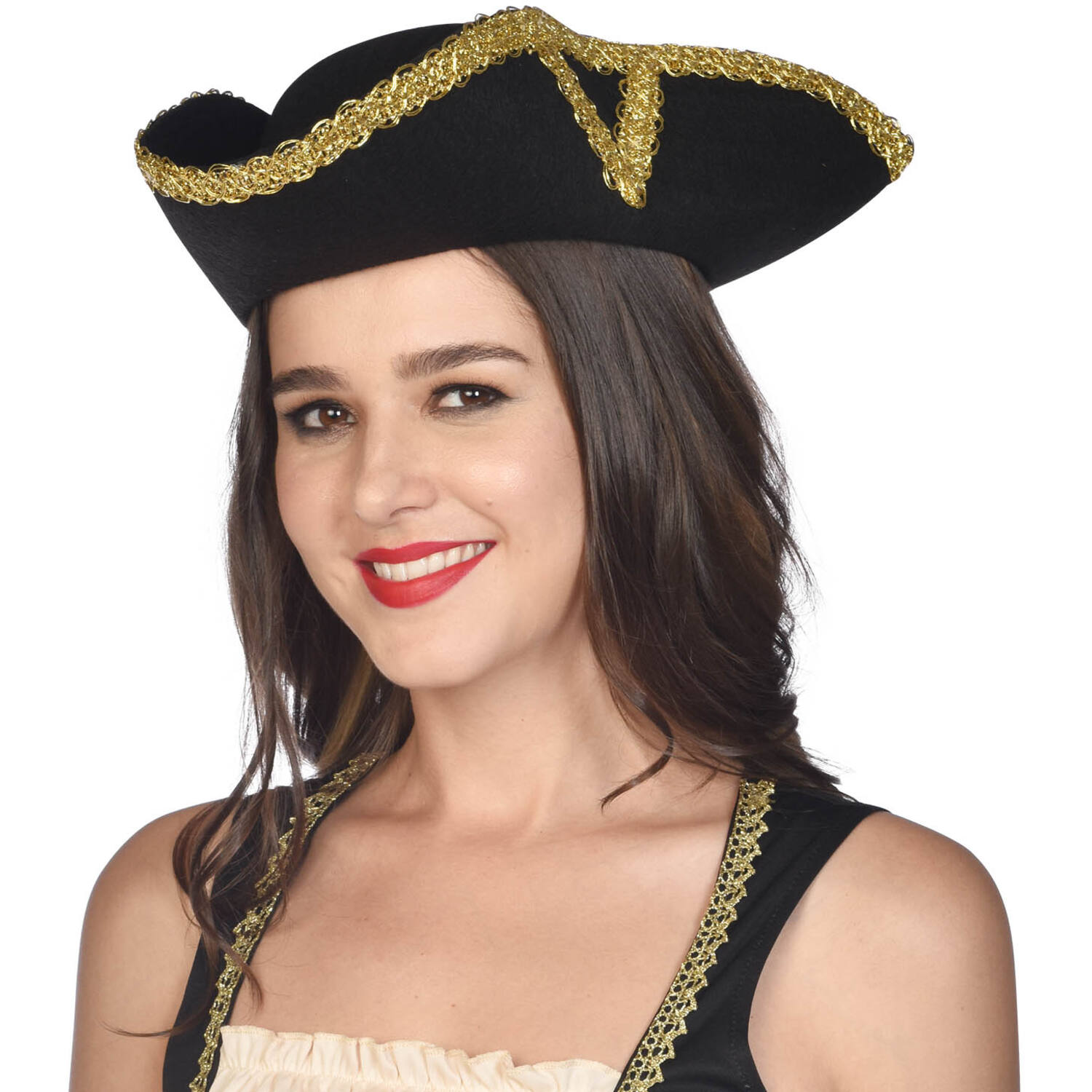 Costume Accessory Baroque Tricorn Hat One Size