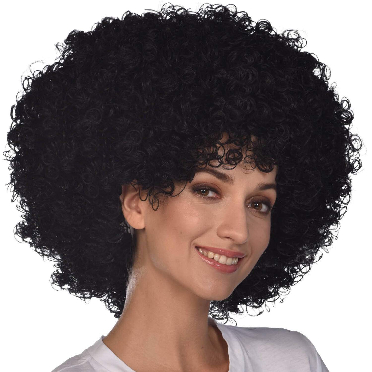 Costume Accessory Disco Afro Wig Black One Size