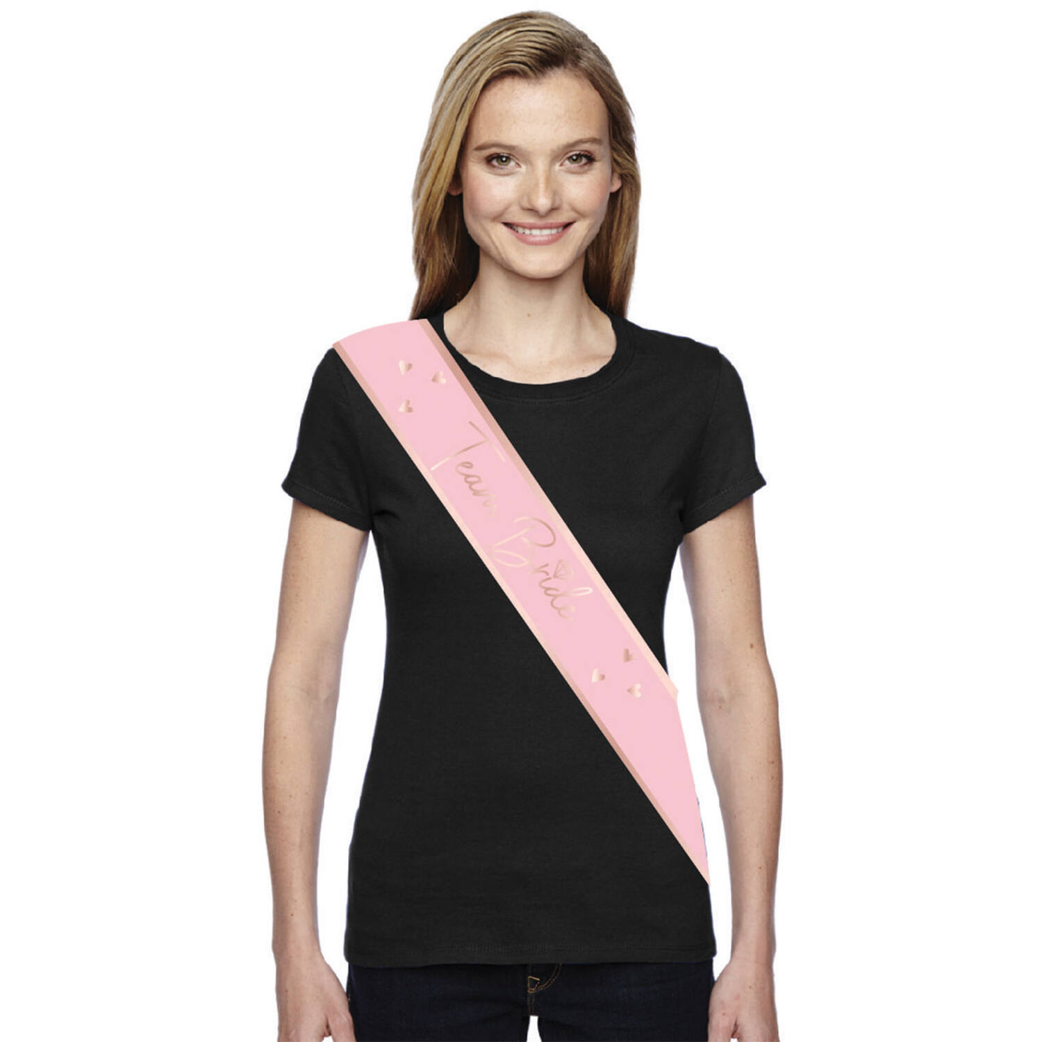 6 Sashes Hen Party Team Bride Foil