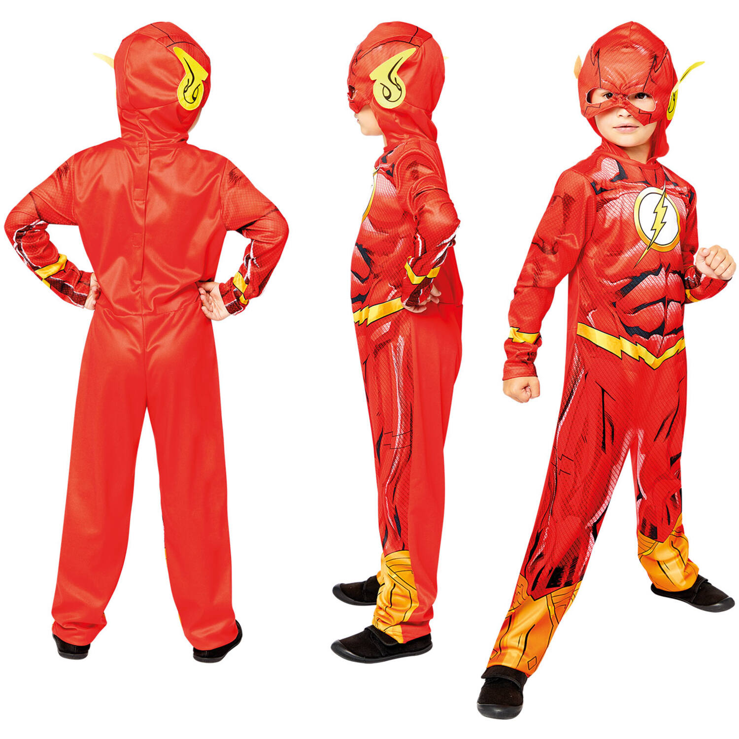 Child Costume  Flash Age 8-10 Years
