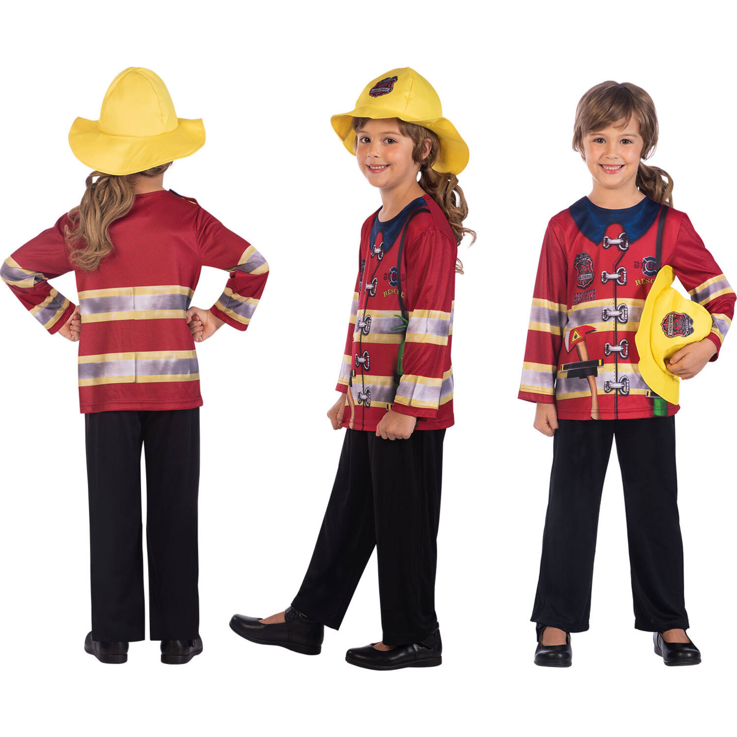 Child Costume  Fireman Age 8-10 Years