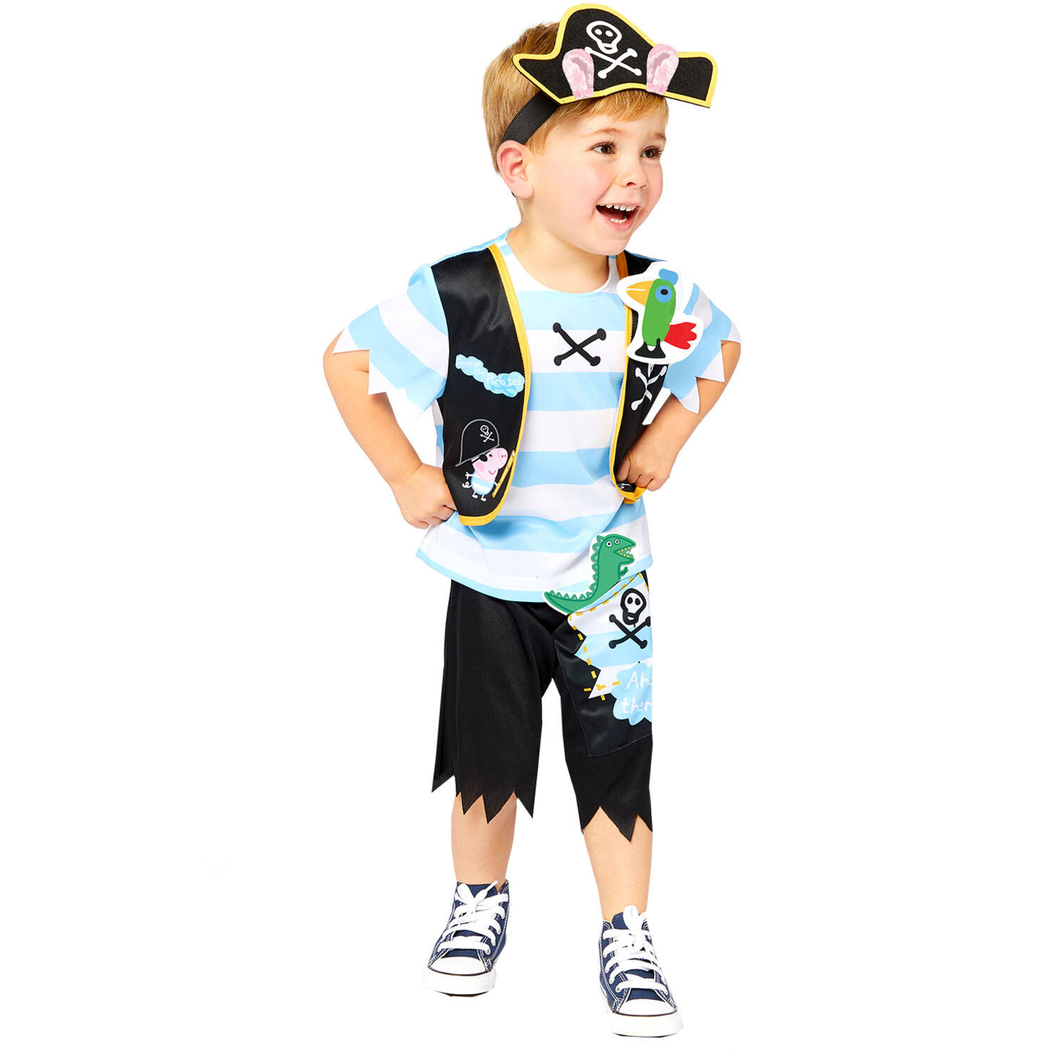 Baby Costume Peppa Pig George Pirate Age 1-2 Years