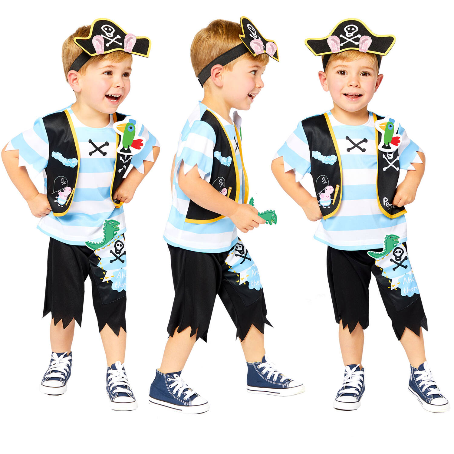 Baby Costume Peppa Pig George Pirate Age 1-2 Years