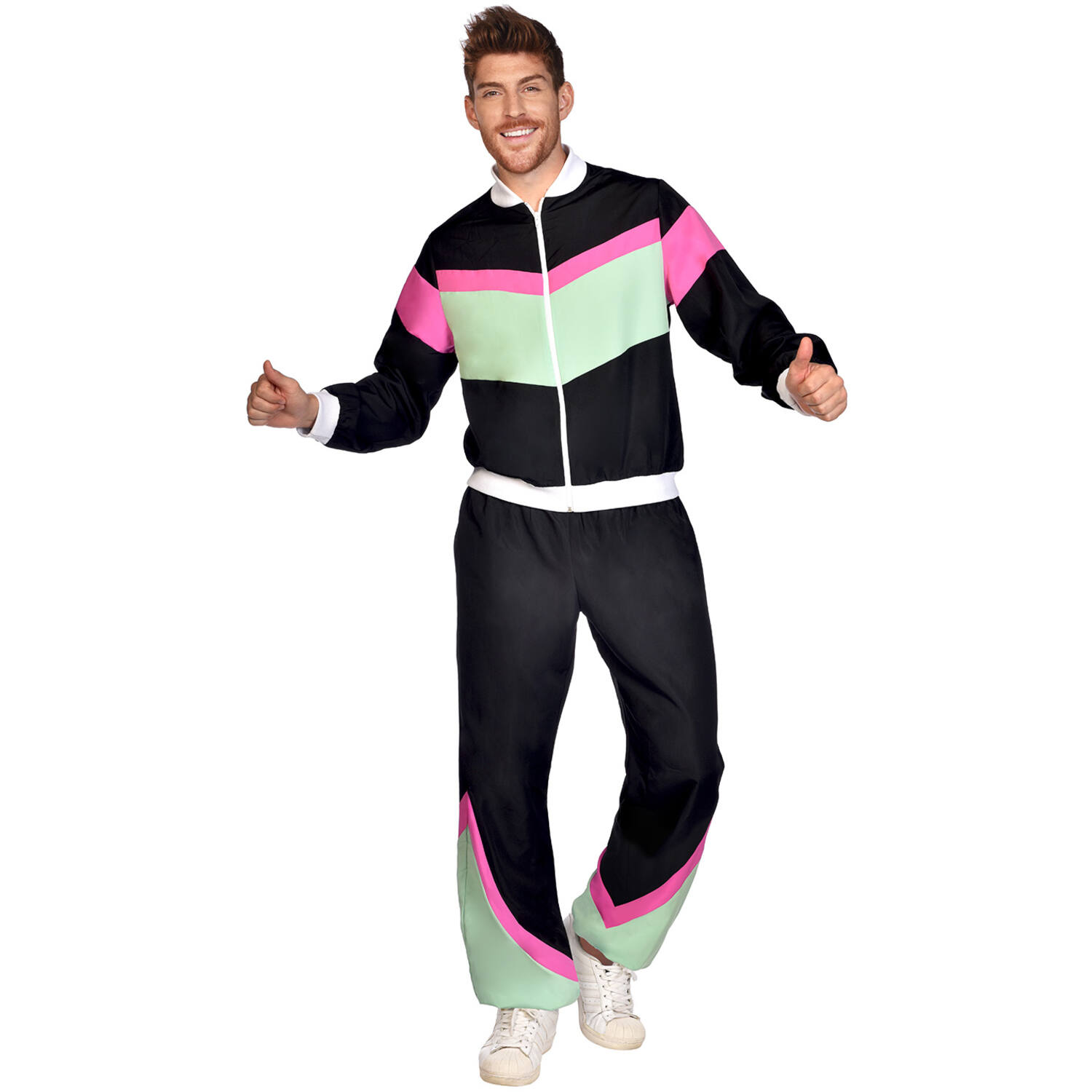 Costume 80's Joggersuit Black S
