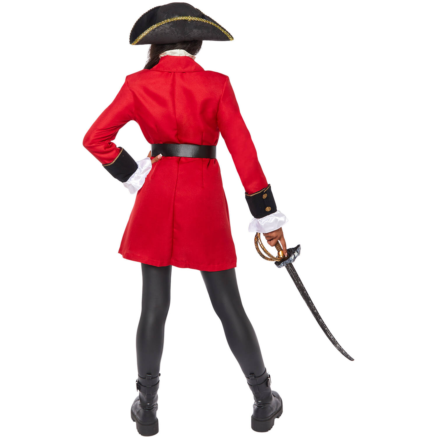 Womens Costume Captain Pirate Ladies Extra Large