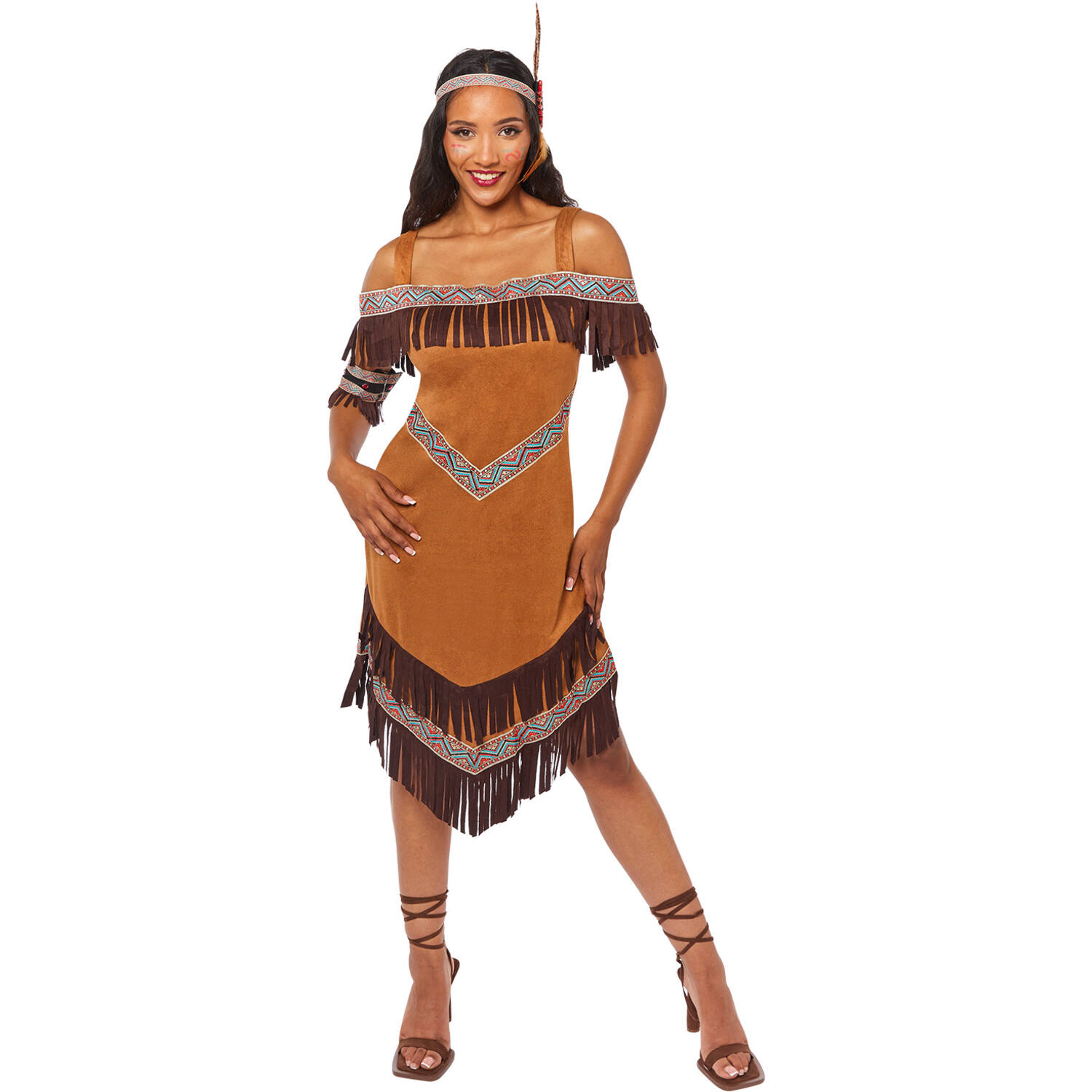 Womens Costume Indian Princess Extra Large