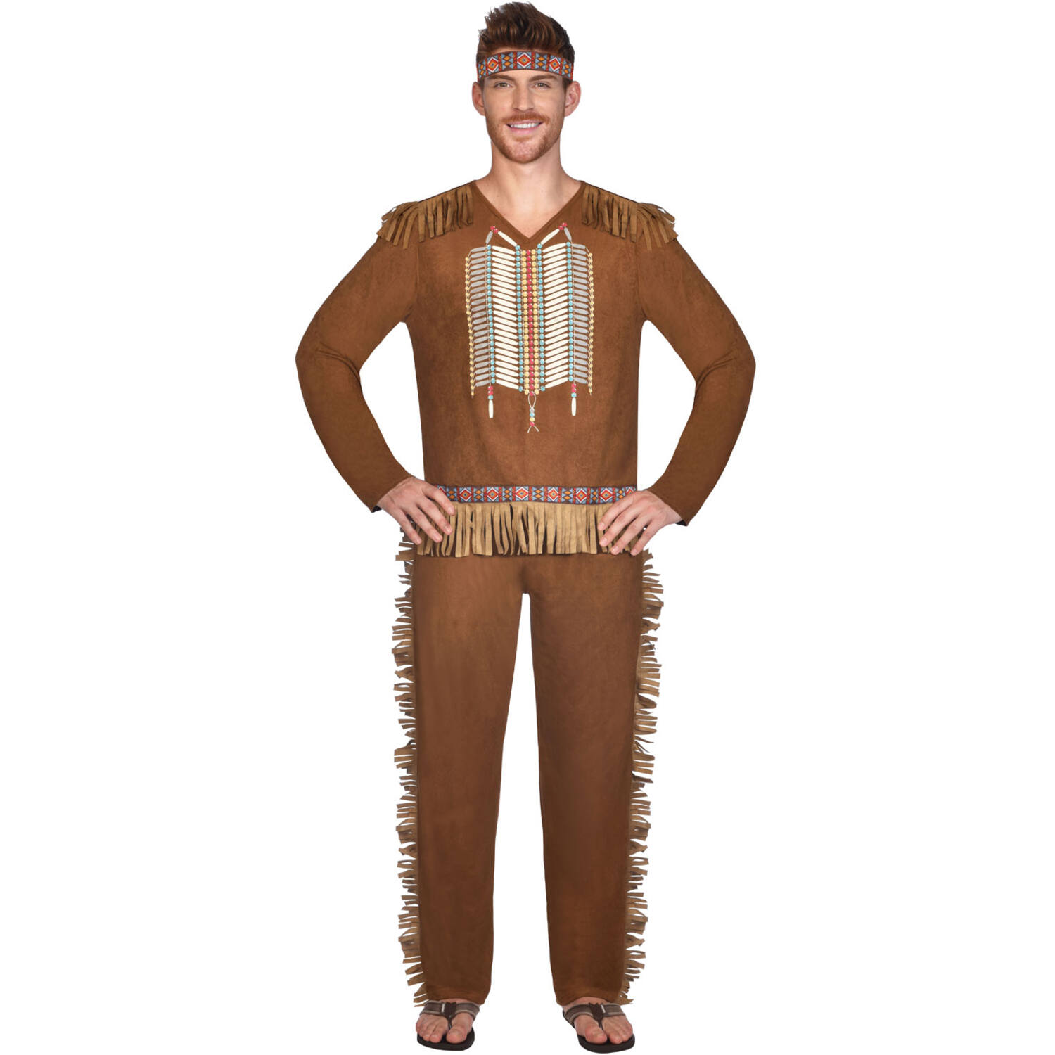 Mens Costume Native American Man XL