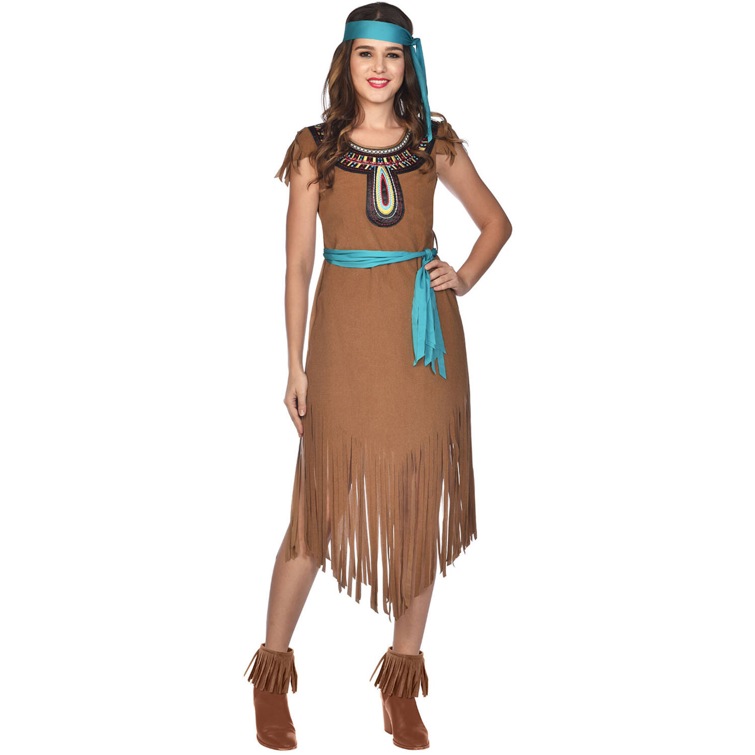Womens Costume Native Indian Ladies Small