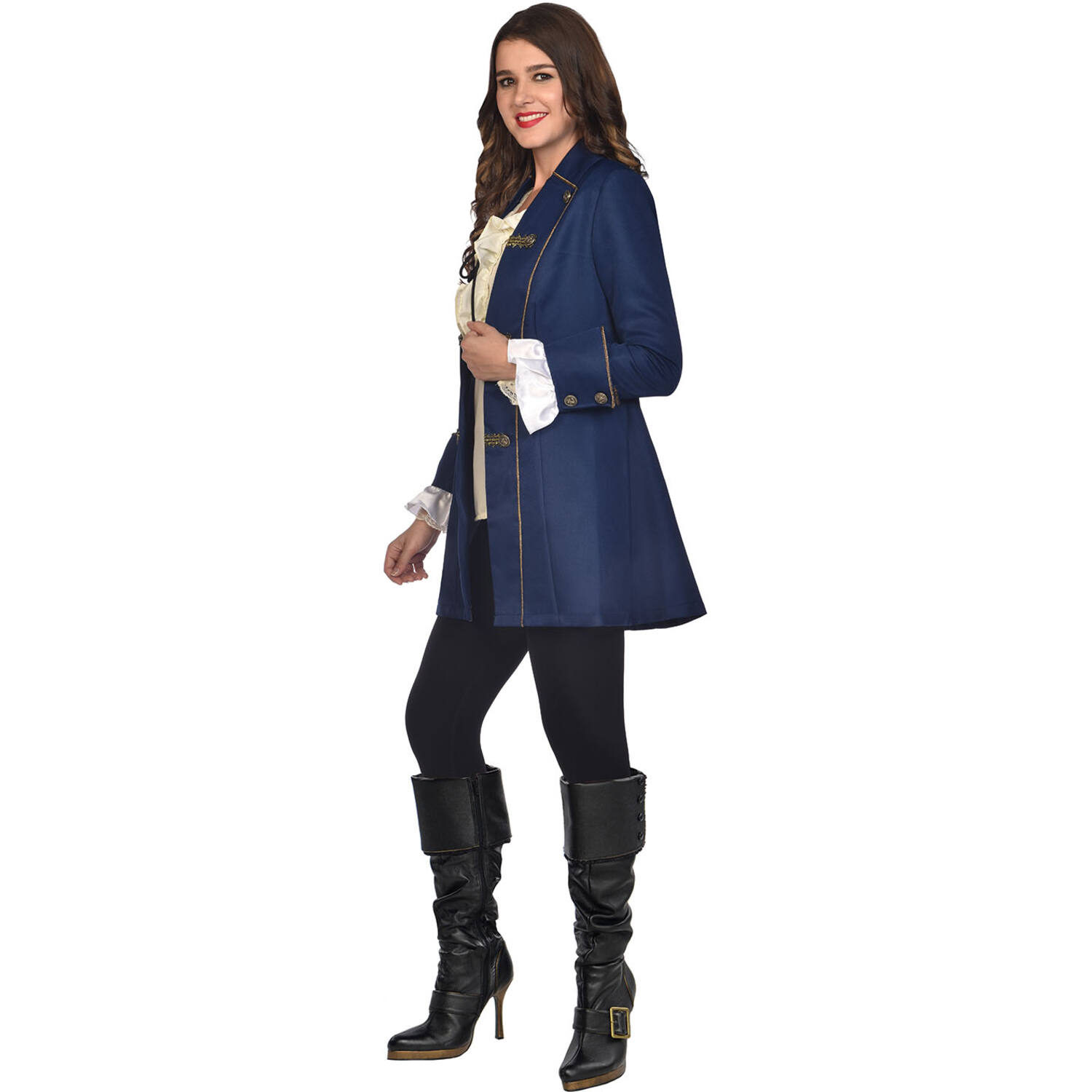Womens Costume Pirate Tailcoat Large