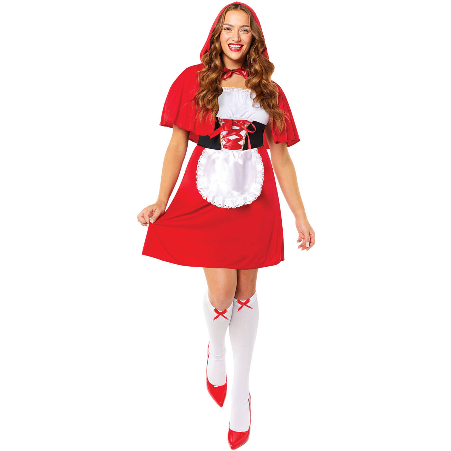 Womens Costume Red Riding  Large
