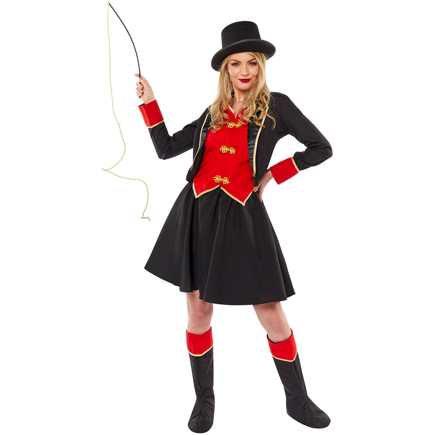Womens Costume Ringmaster Lady Extra Large