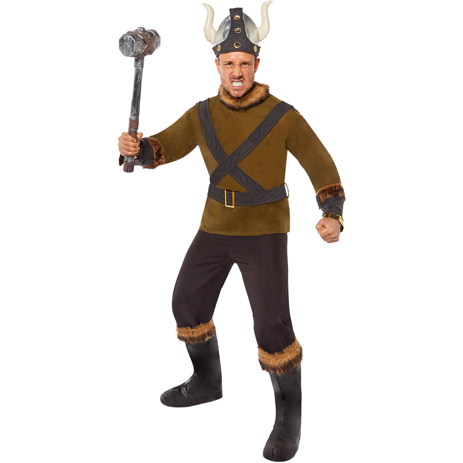 Mens Costume Viking King M