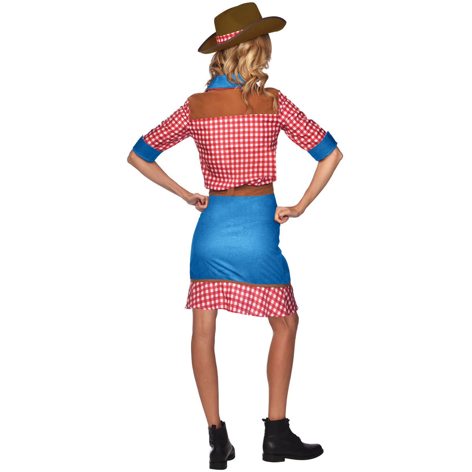 Womens Costume Wild West Cowgirl Medium/Large