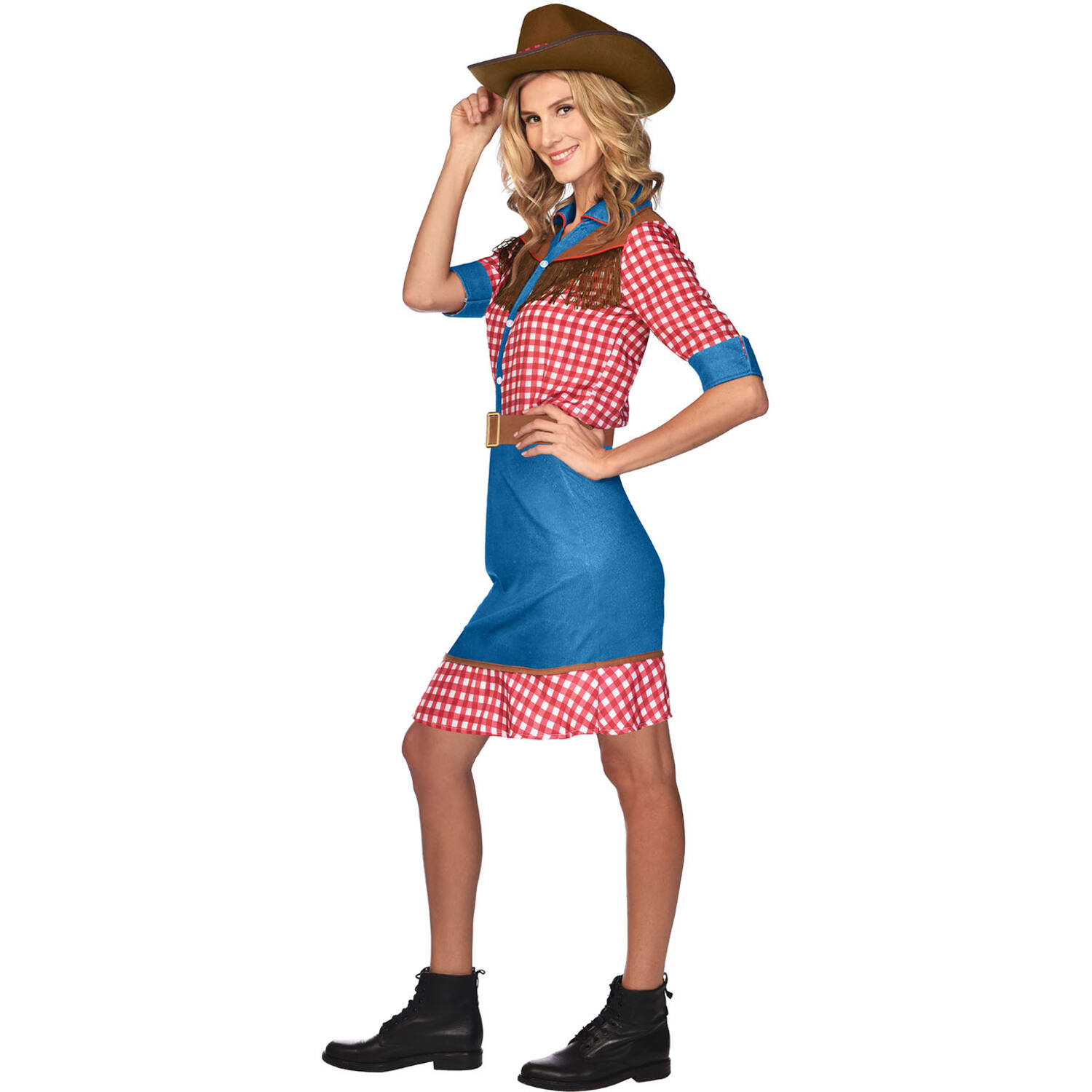 Womens Costume Wild West Cowgirl Large