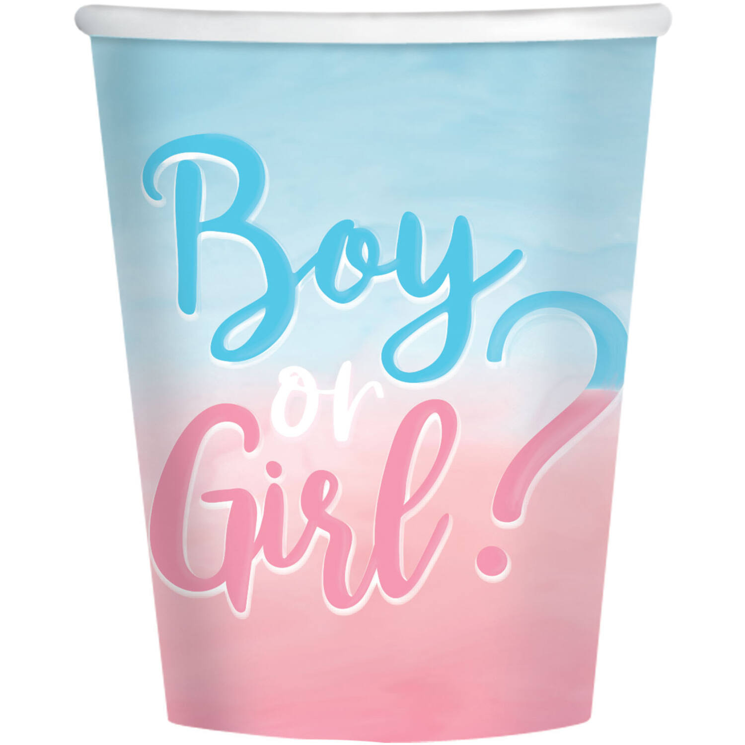 8 Cups The Big Reveal Paper   250 ml