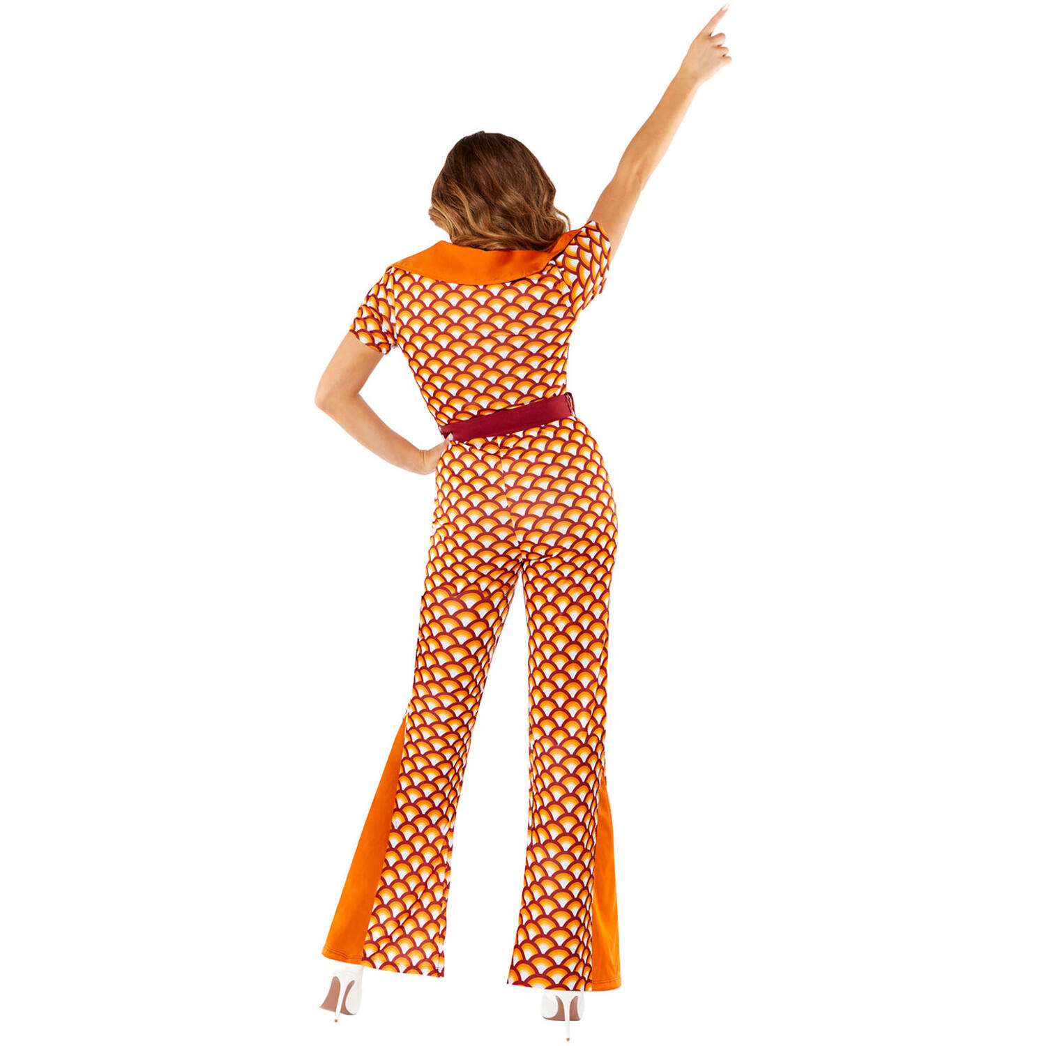 Womens Costume 70's Jumpsuit Medium/Large