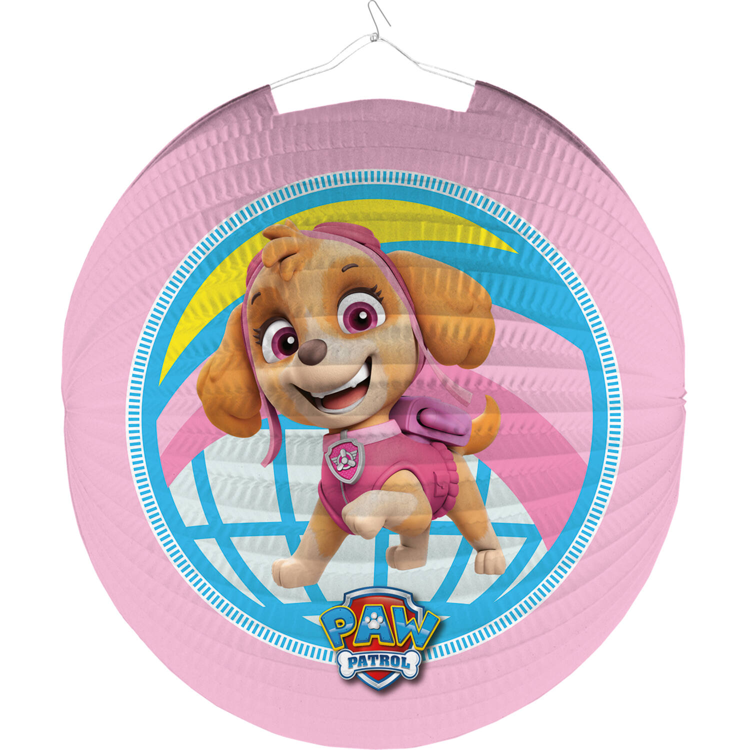 Lantern Pink Paw Patrol Paper 25 cm