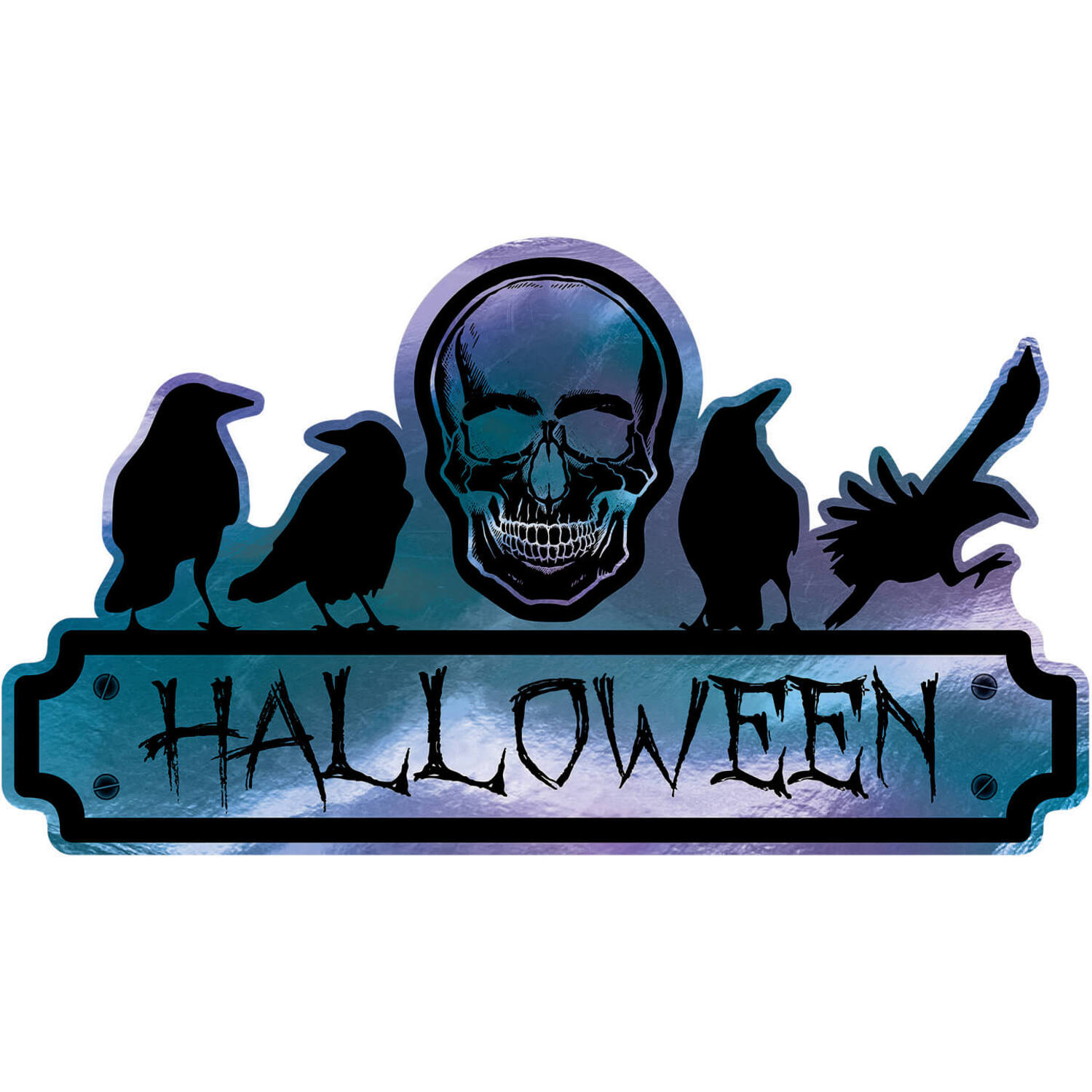 Direction Sign Halloween Party Plastic