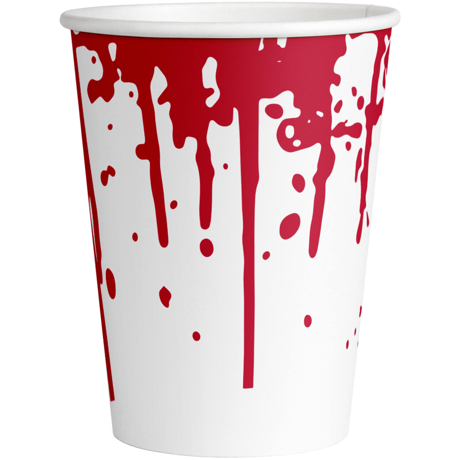 8 Cups Paper Bloody Good Time Paper 250 ml
