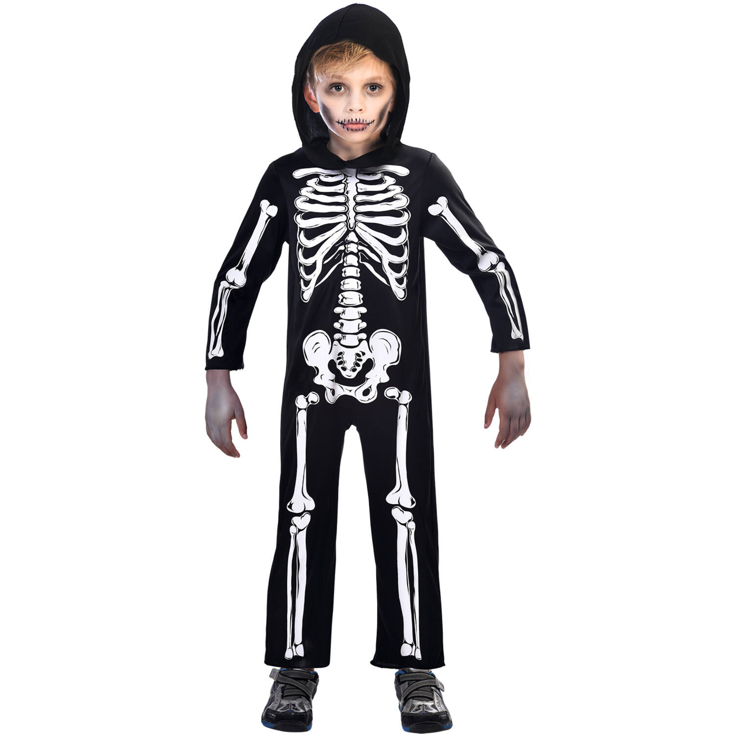 Child Costume Skeleton Age 3-4 Years
