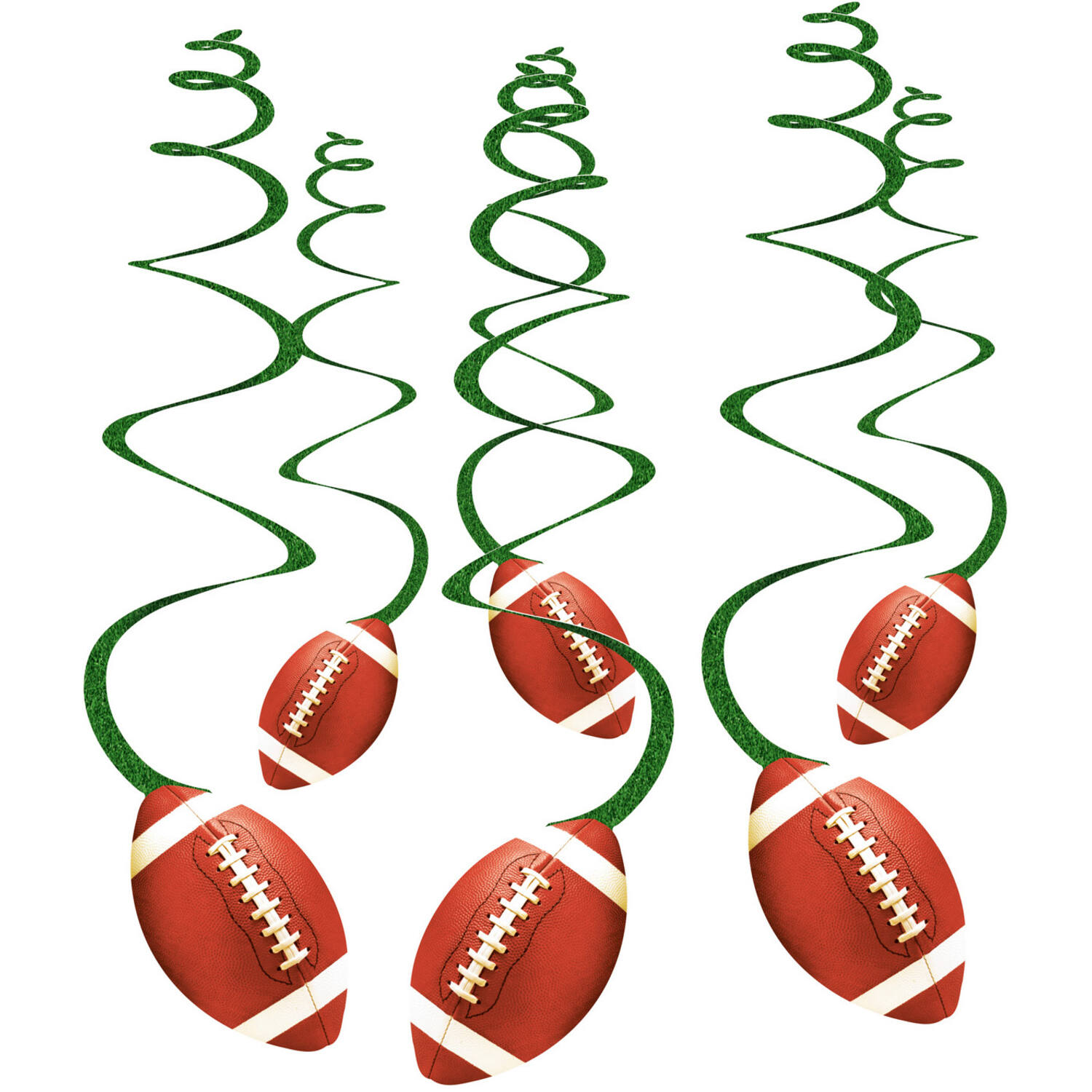 6 Swirl Decoration Touchdown! Paper