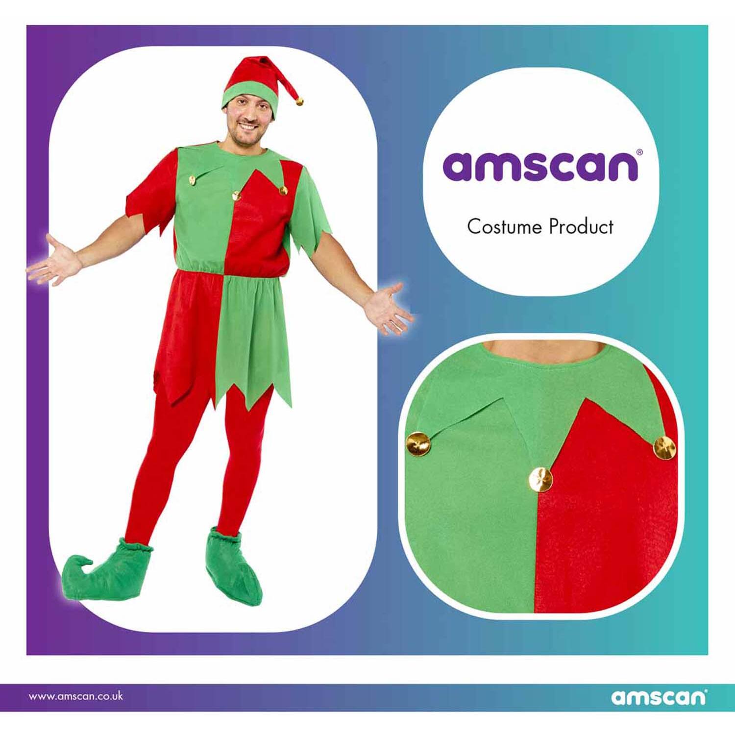 Adult Costume Basic Elf Men Standard