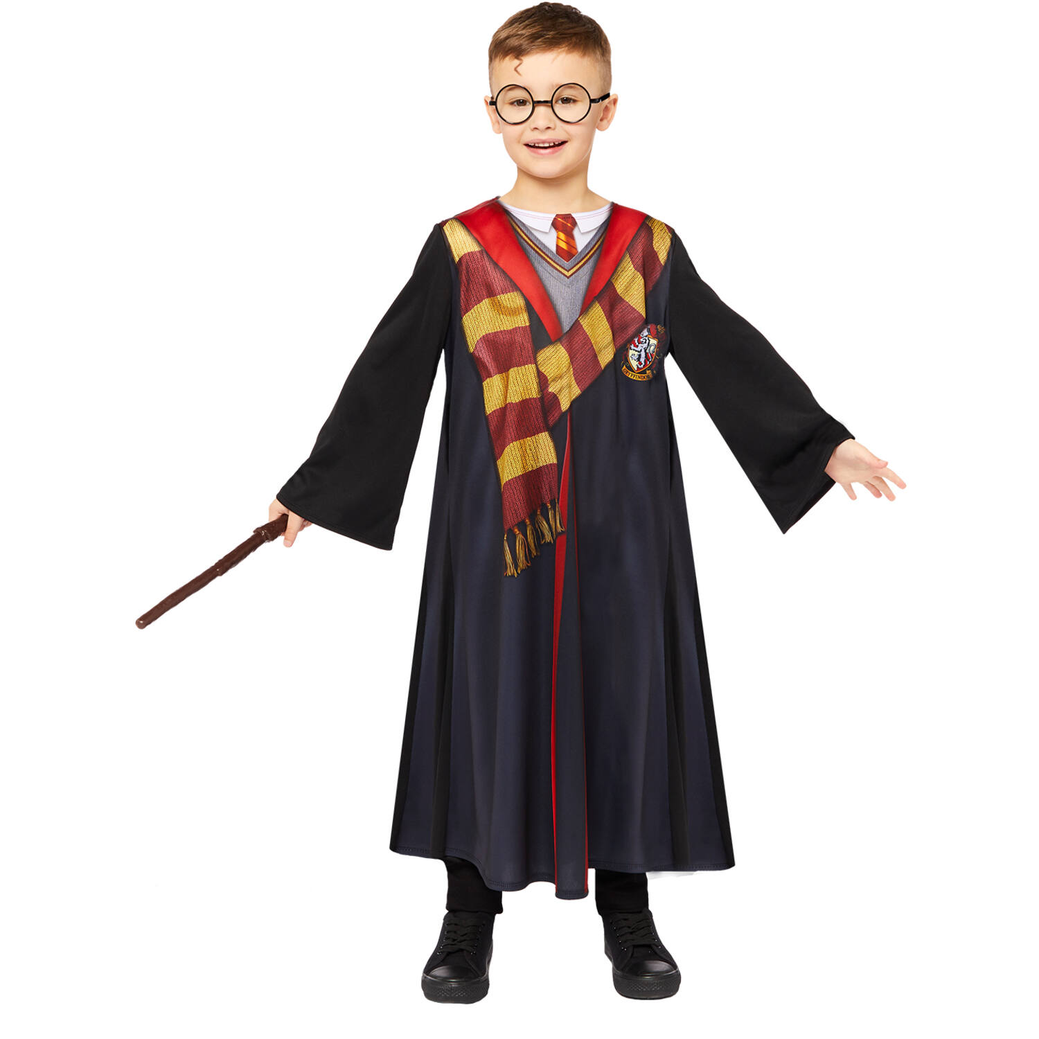 Child Costume Harry Potter Dlx Kit Age 6-8 Years