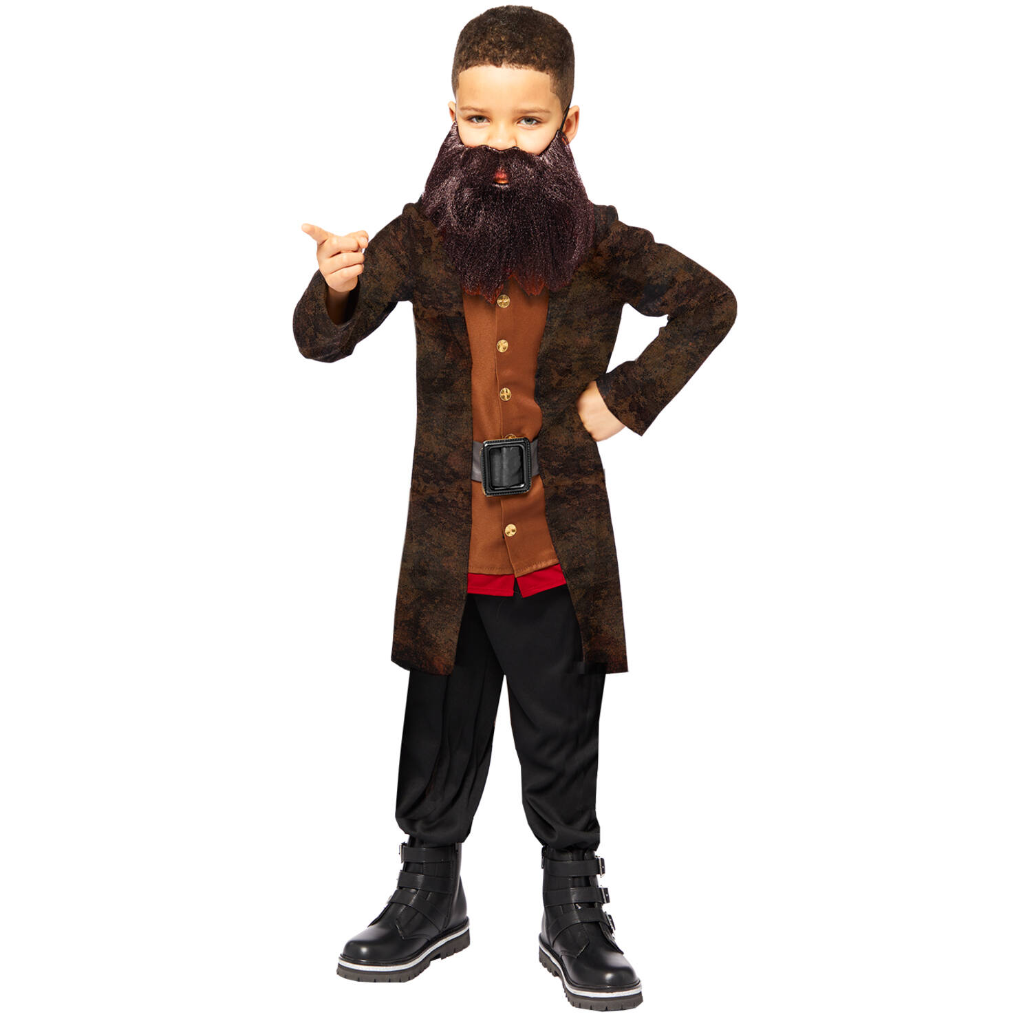 Child Costume Hagrid Age 6-8 Years