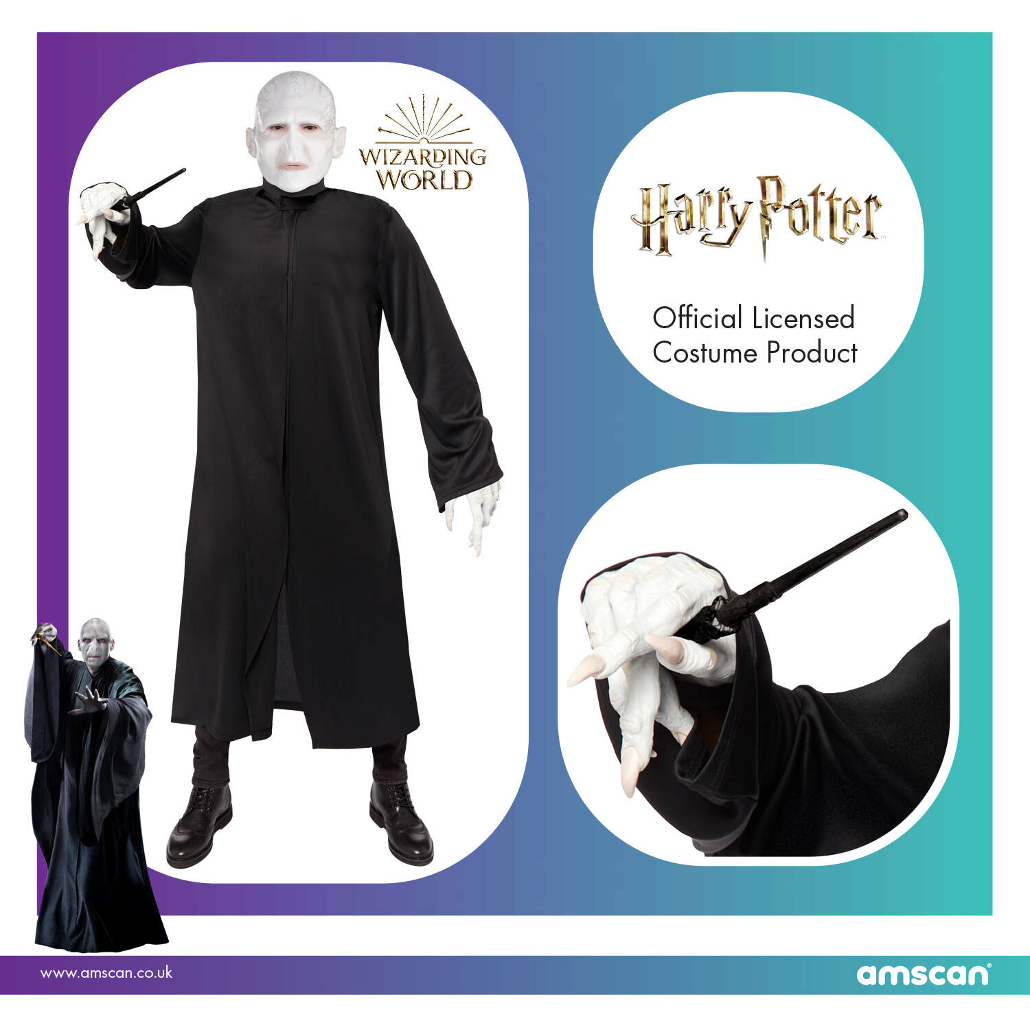 Adult Costume Voldemort Size L