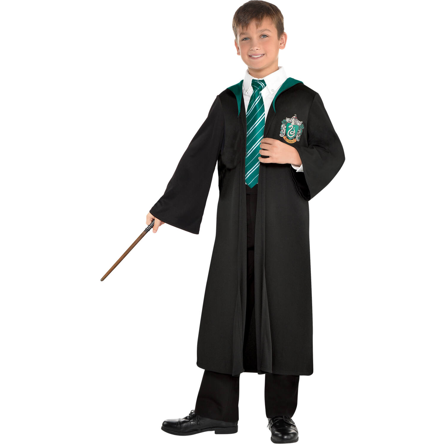 Child Costume Slytherin Schoolrobe Age 6-8 Years