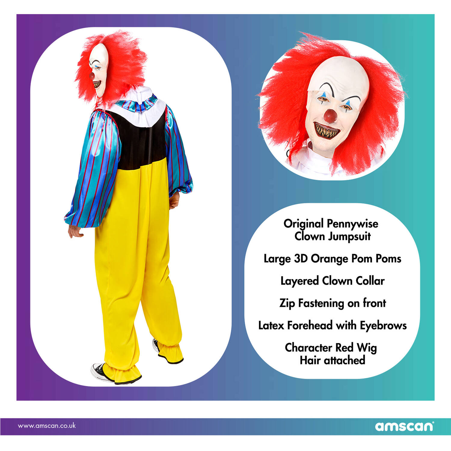 Adult Costume IT Classic Size S