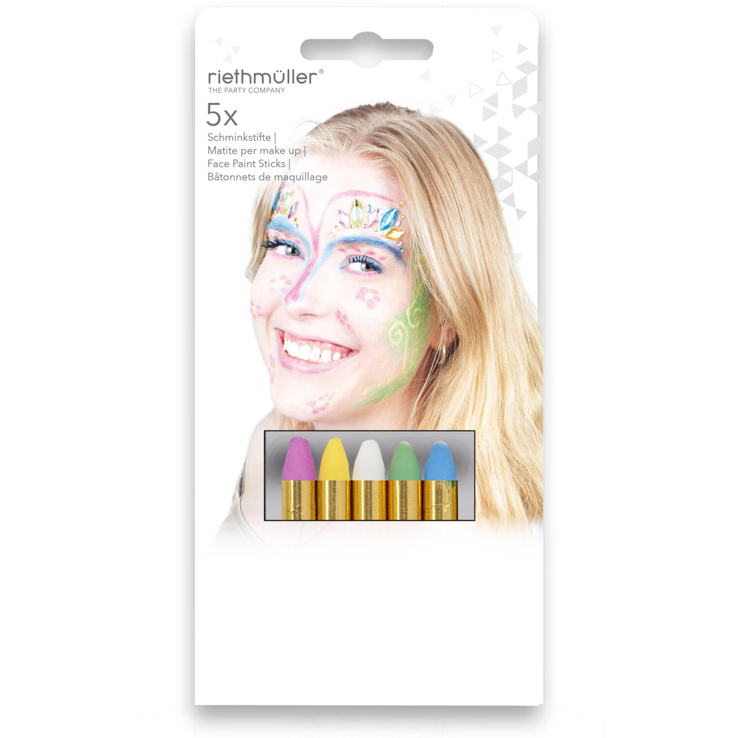5 Make Up Sticks Pastel